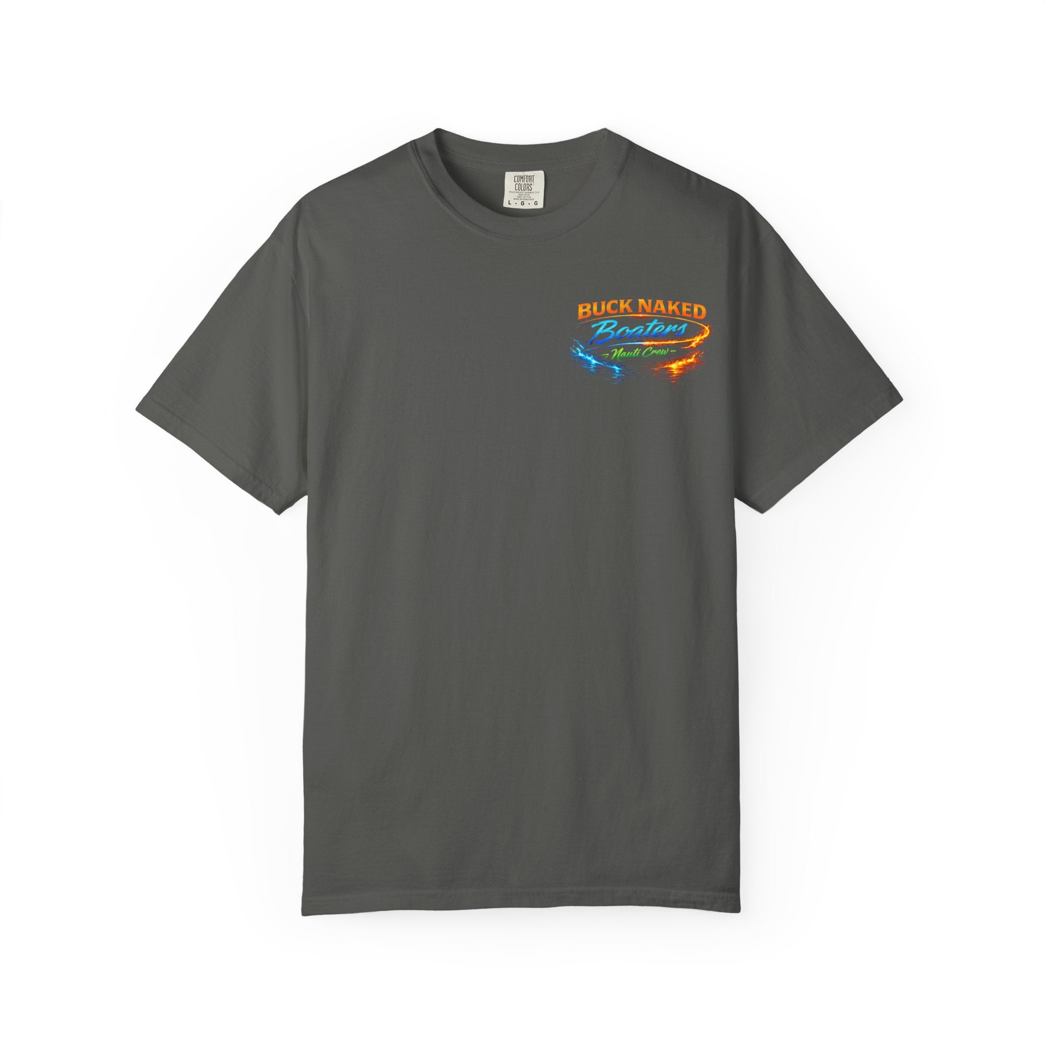 Buck Naked Skull T-Shirt — No Tan Lines Graphic Tee