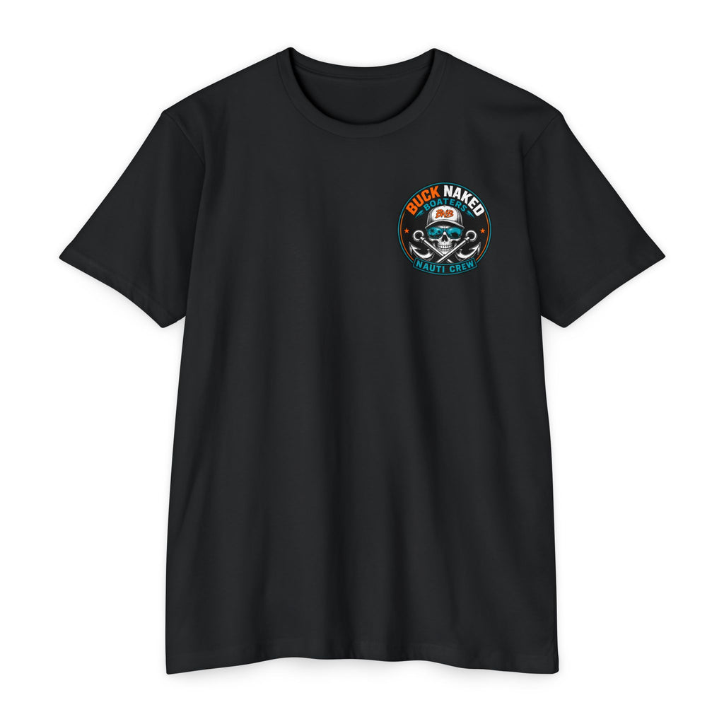 original nauti crew logo Unisex CVC Jersey T-shirt