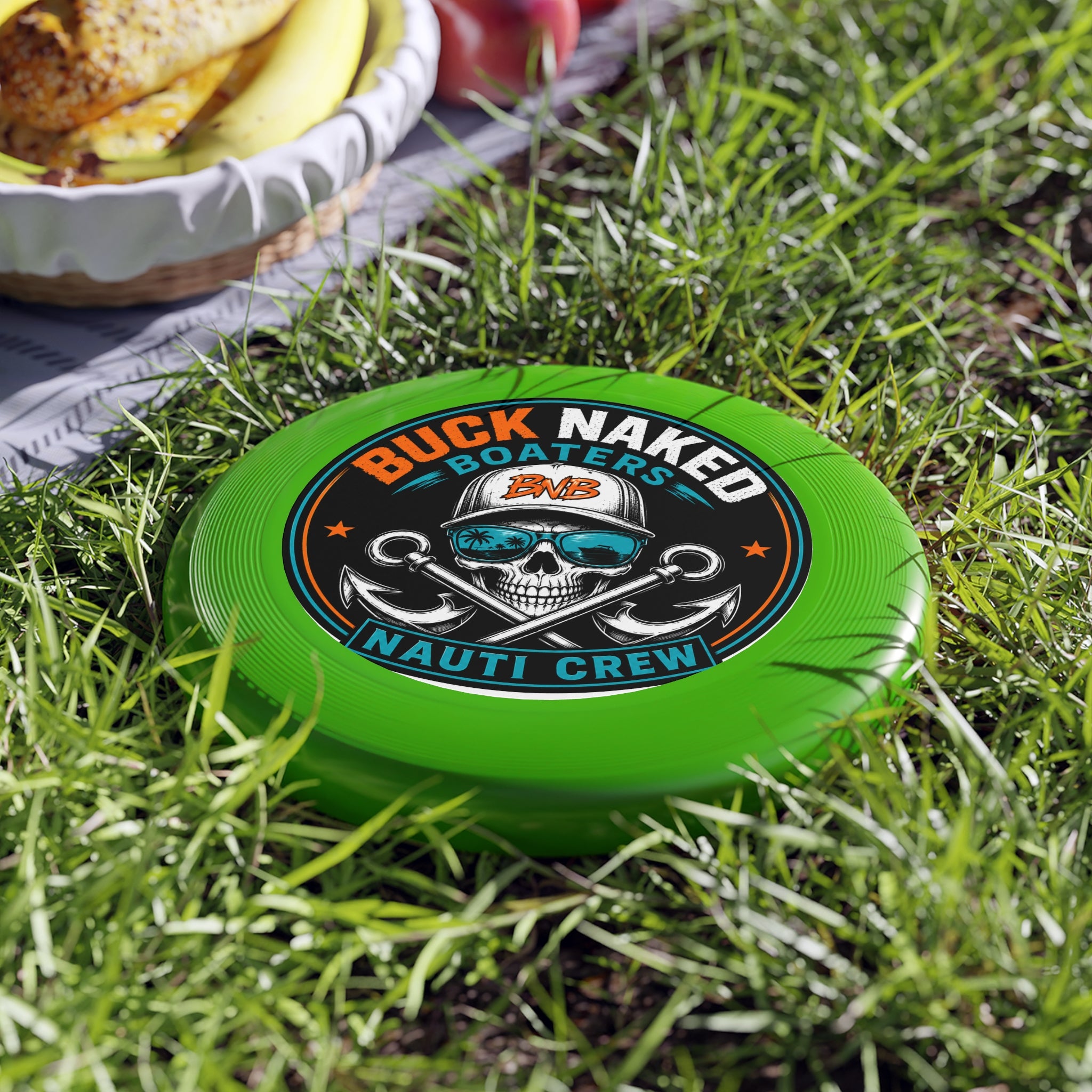 Wham-O nauti crew Frisbee