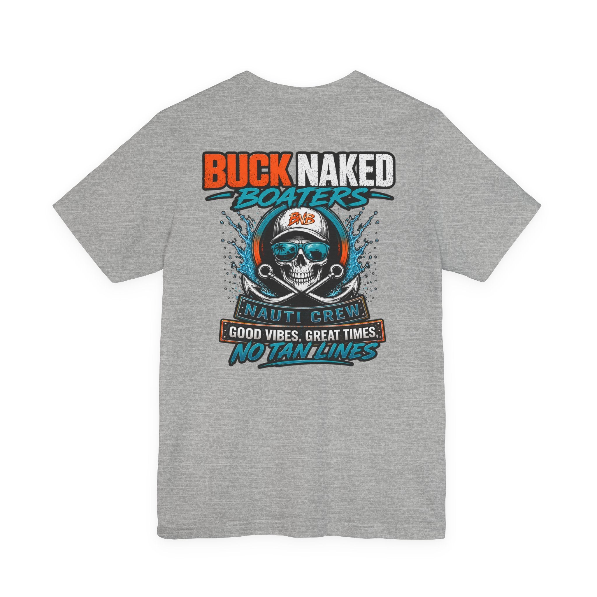original nauti skull crew Unisex tee