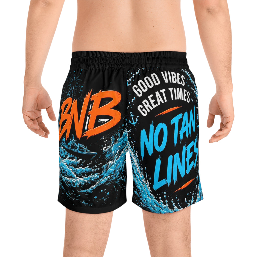 Men's Mid-Length Swim Shorts (AOP)