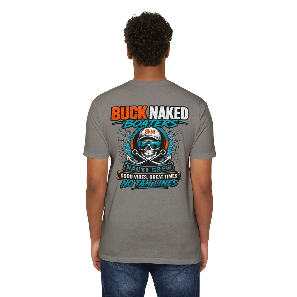 original nauti crew logo Unisex CVC Jersey T-shirt