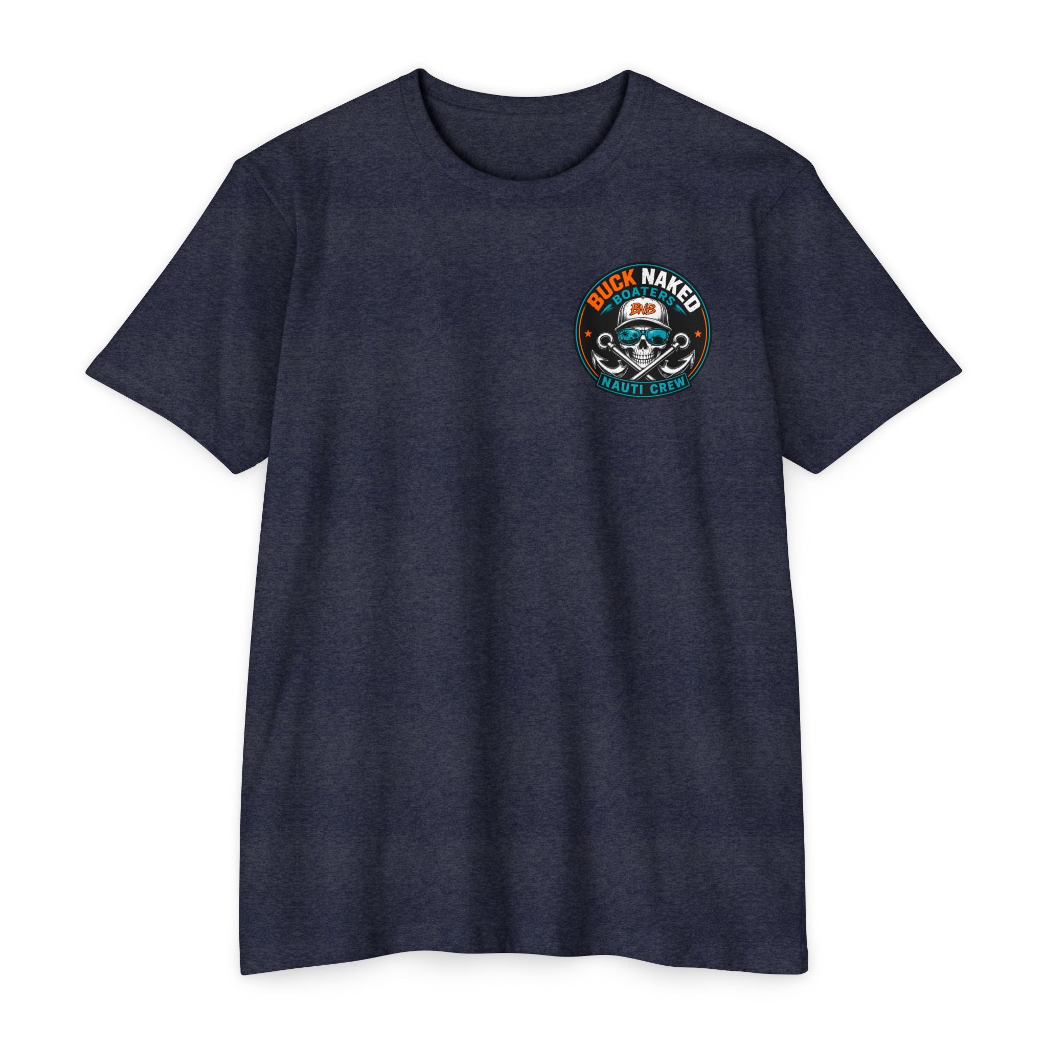 original nauti crew logo Unisex CVC Jersey T-shirt