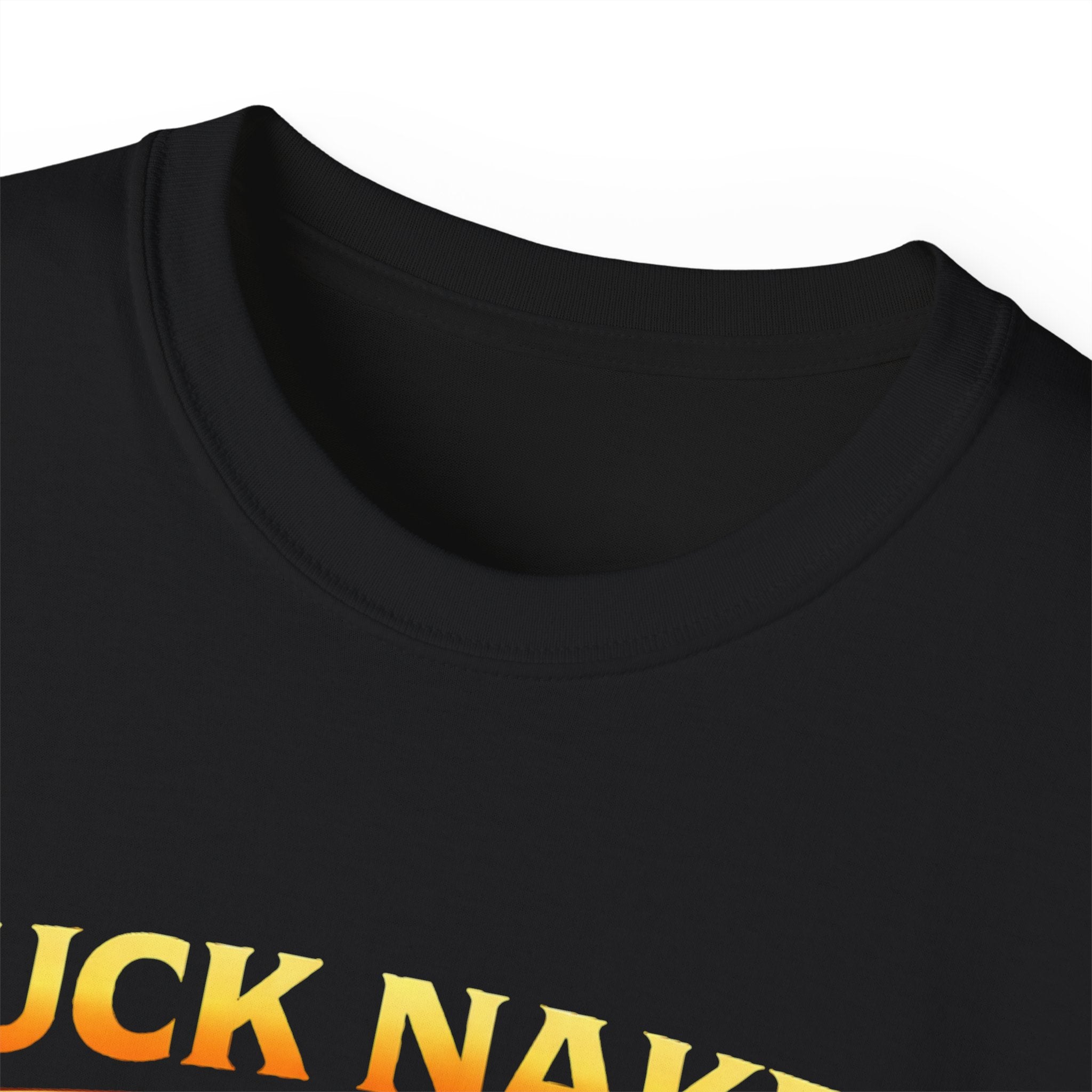 T-Shirt — "Buck Naked Floaters, Dirty Oars" Fishing Graphic Tee