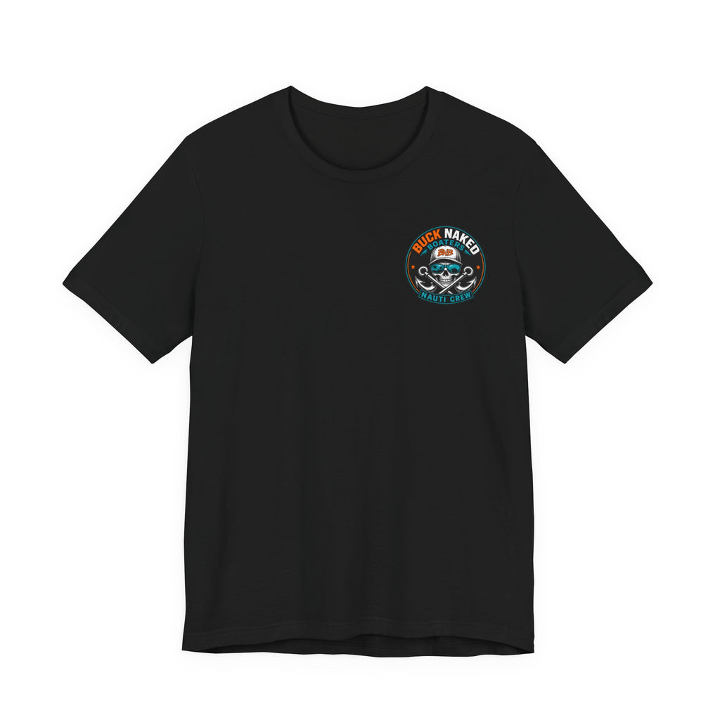 original nauti skull crew Unisex tee