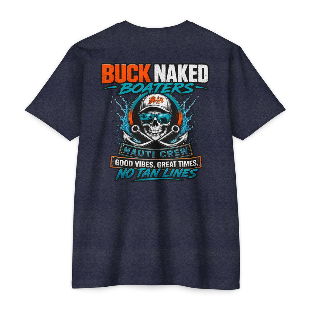 original nauti crew logo Unisex CVC Jersey T-shirt