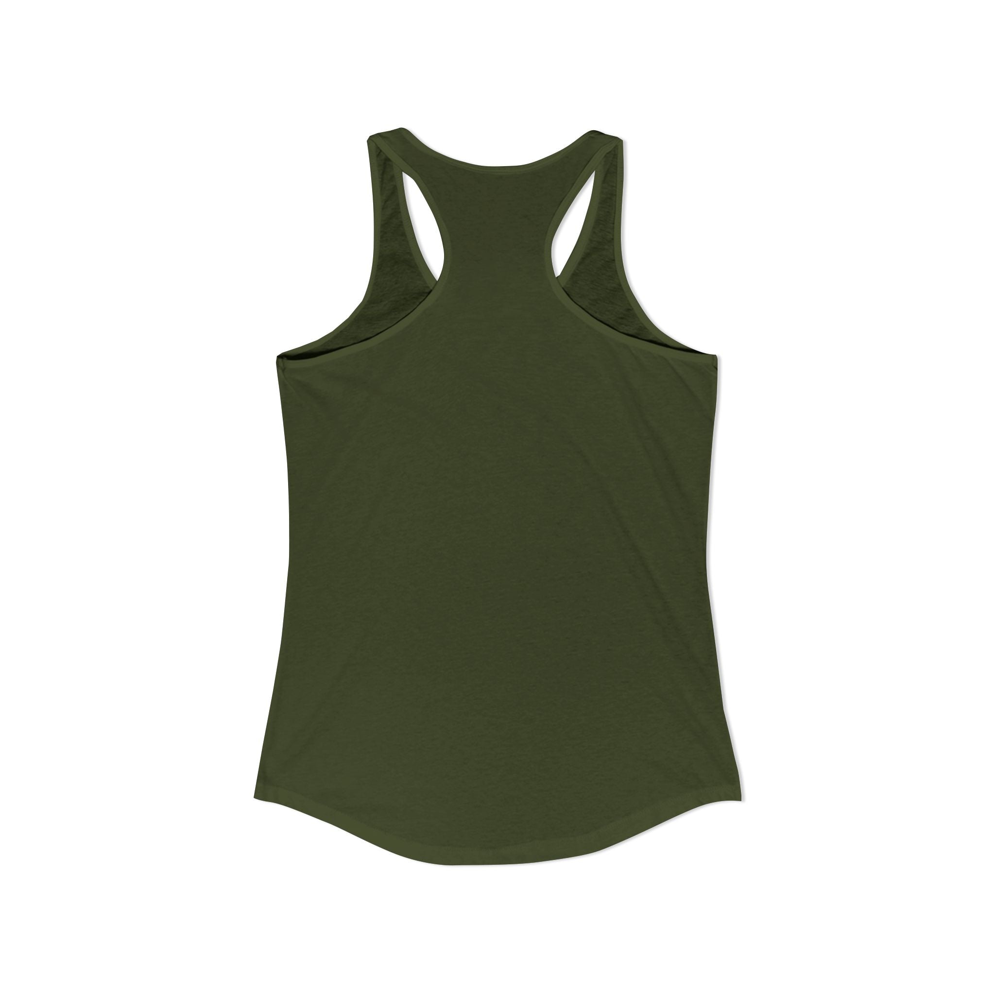 Women's  floating pineapple Racerback Tank