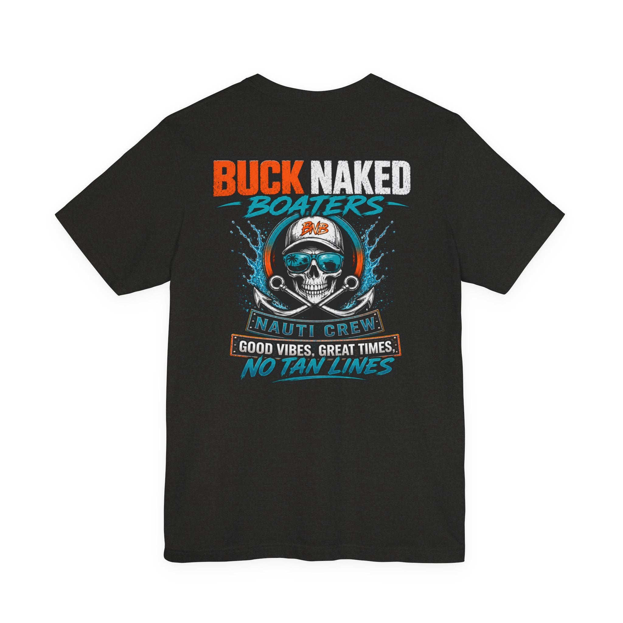original nauti skull crew Unisex tee