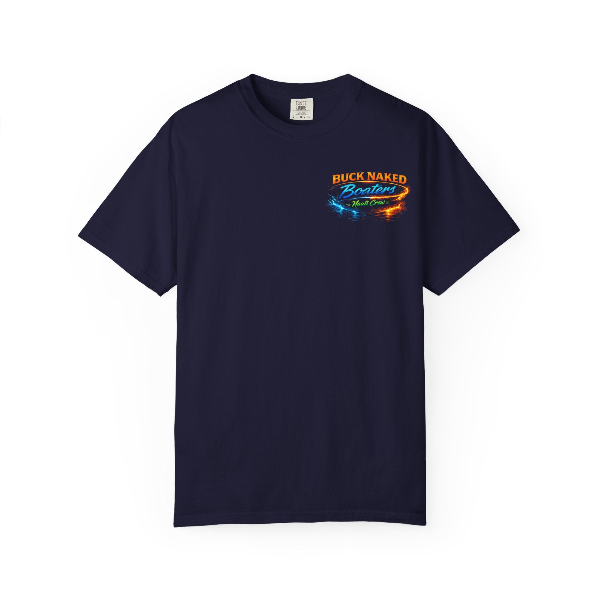 Buck Naked Skull T-Shirt — No Tan Lines Graphic Tee