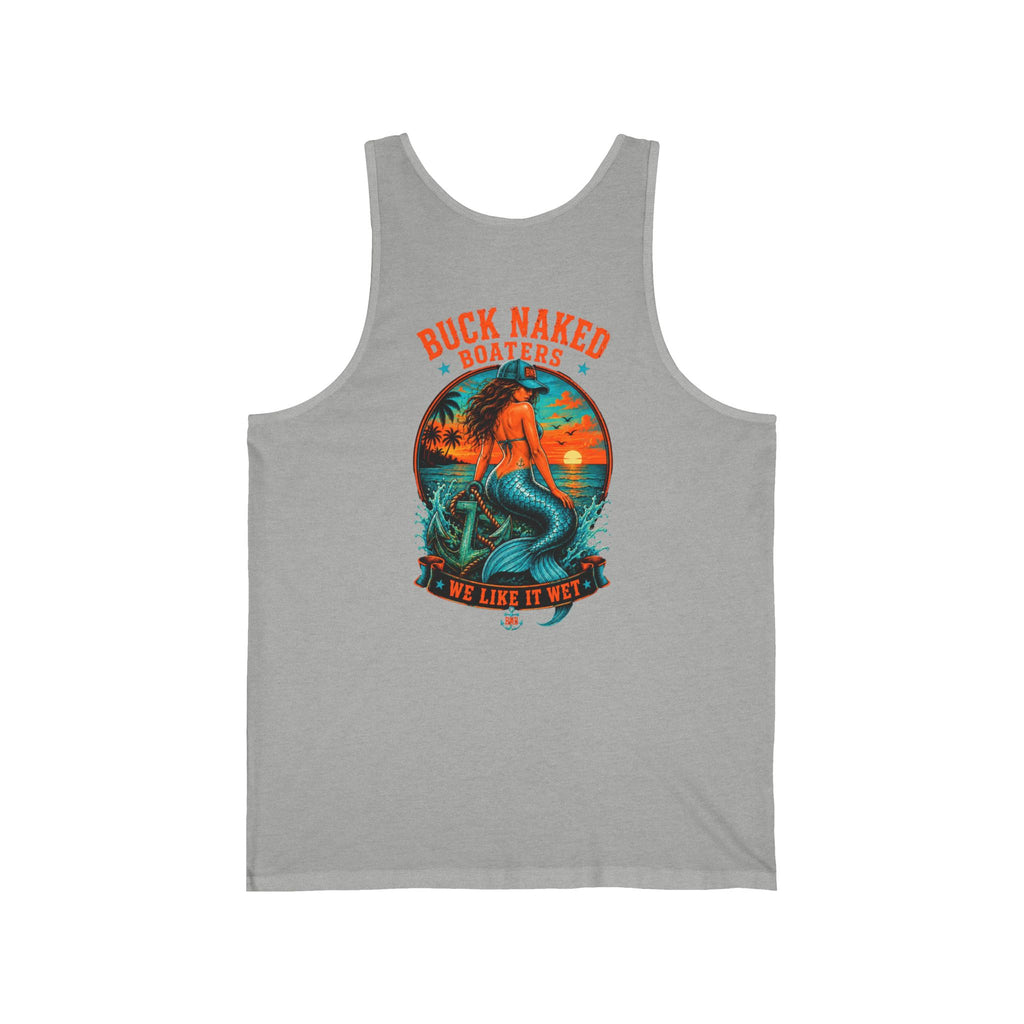 mermaid (we like it wet) nauti crew Tank
