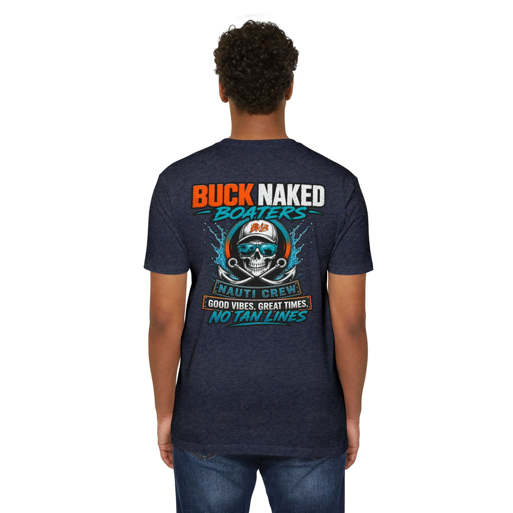 original nauti crew logo Unisex CVC Jersey T-shirt