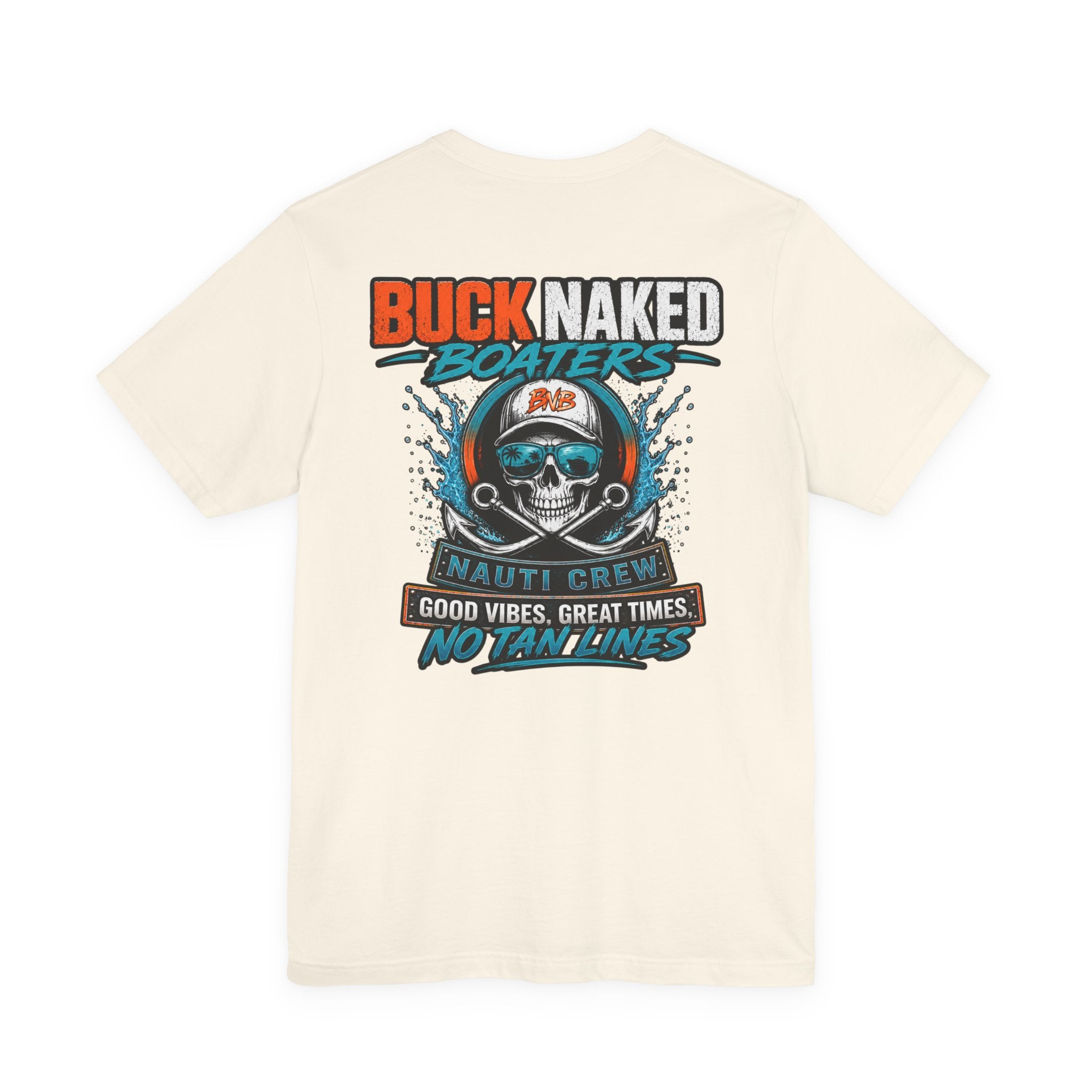 original nauti skull crew Unisex tee