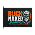 No Tan Lines" Double-Sided Boating Flag for buck naked boaters