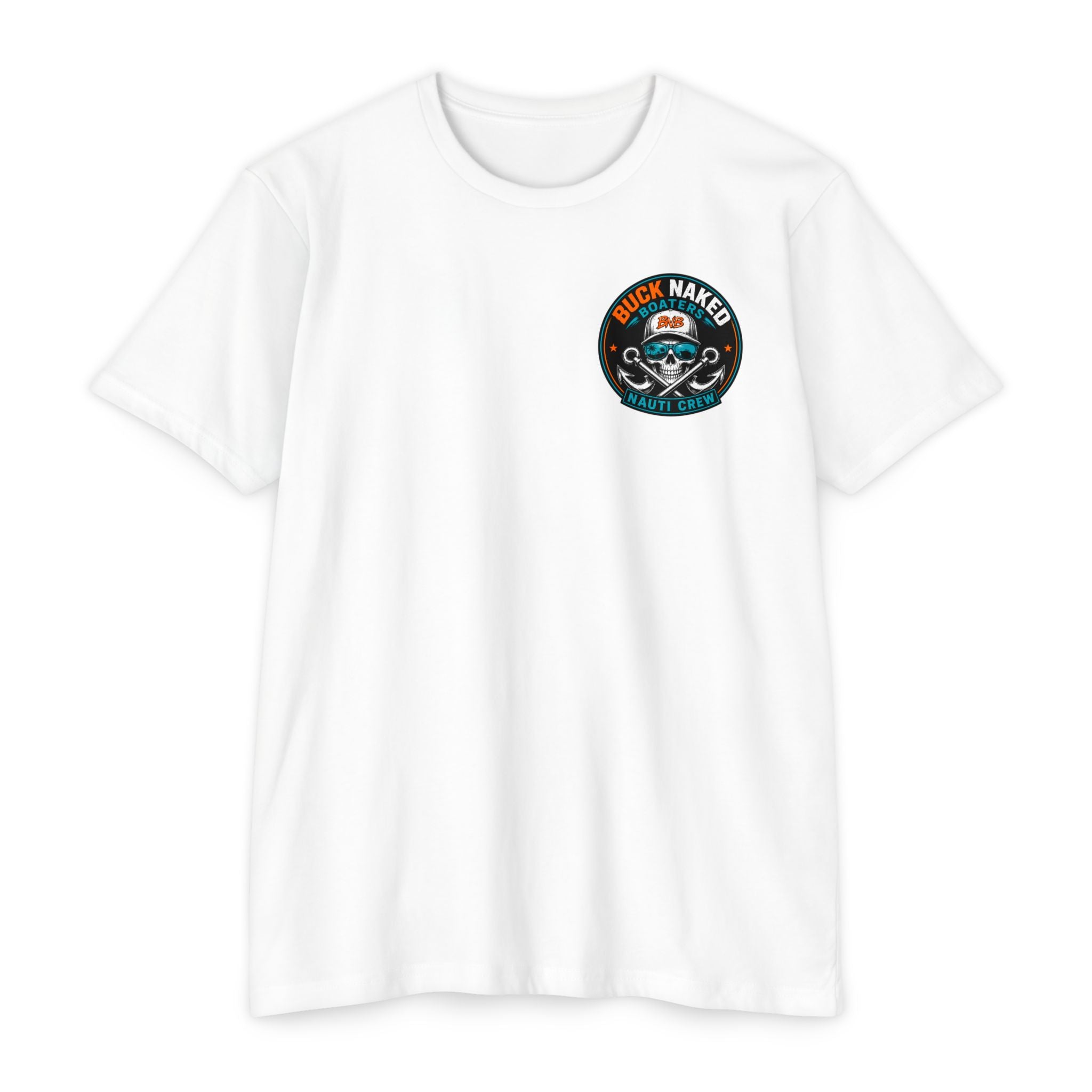 original nauti crew logo Unisex CVC Jersey T-shirt