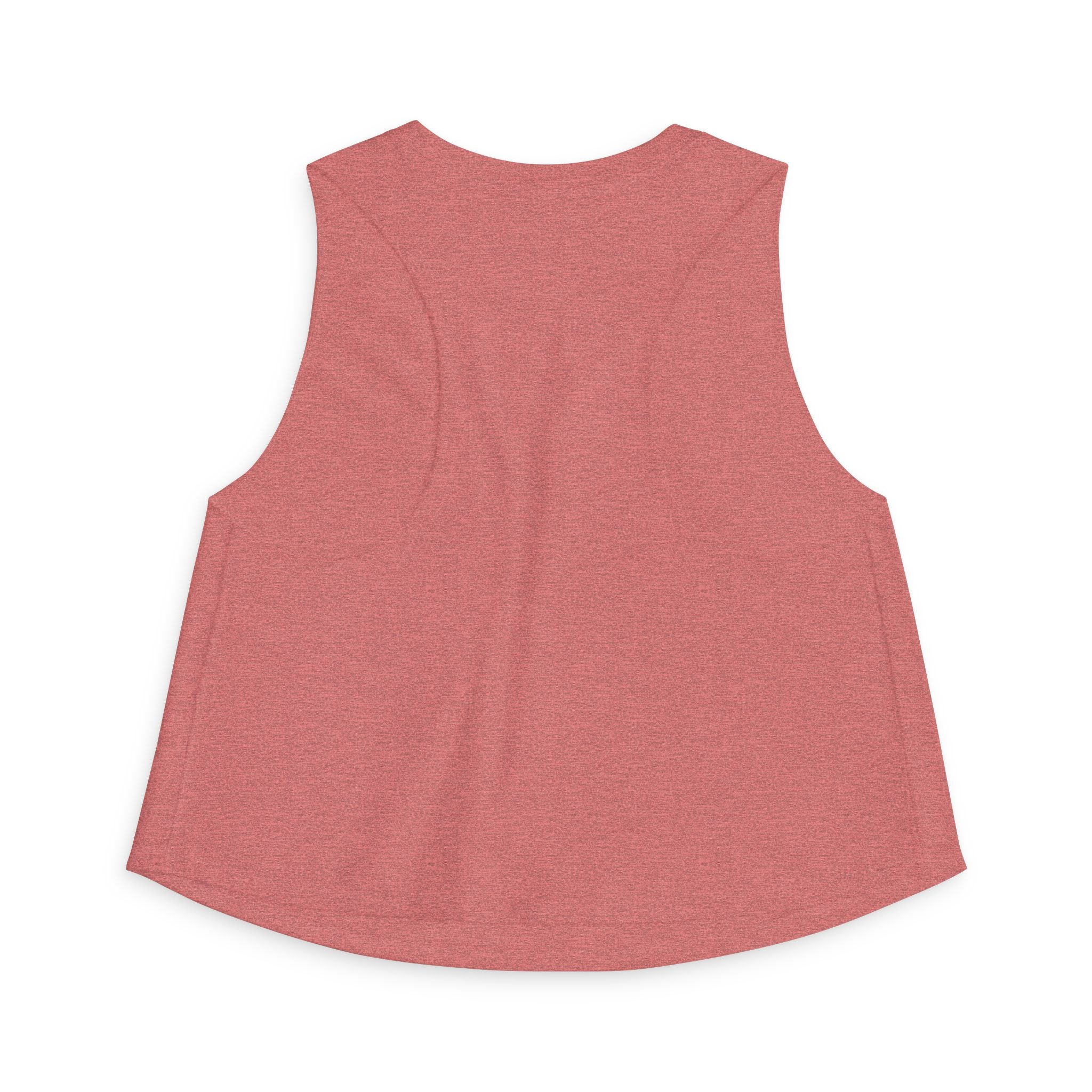 Women's Crop Tank Top — "Buck Naked Boaters" Skull Boating Graphic