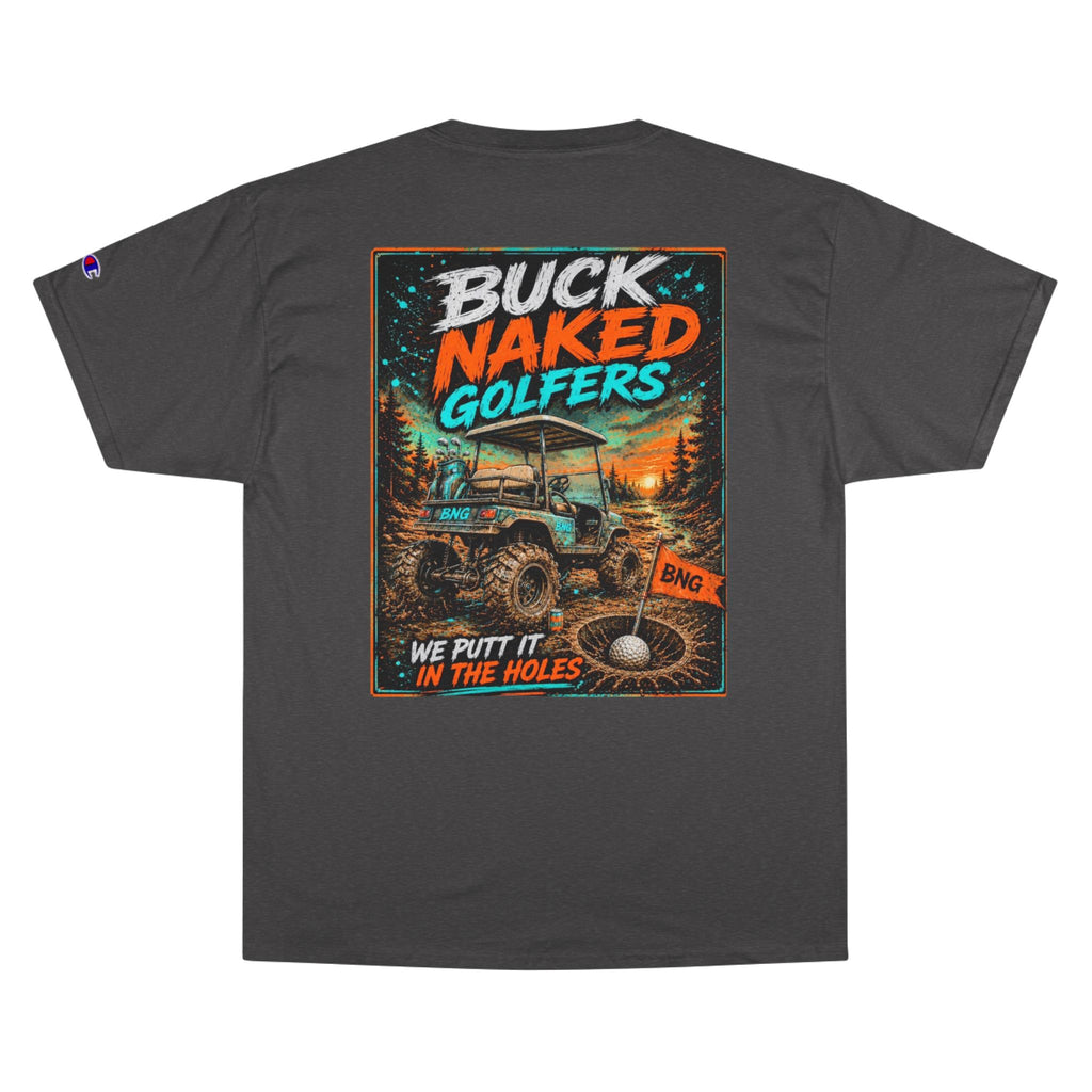 Champion buck naked Golf T-Shirt
