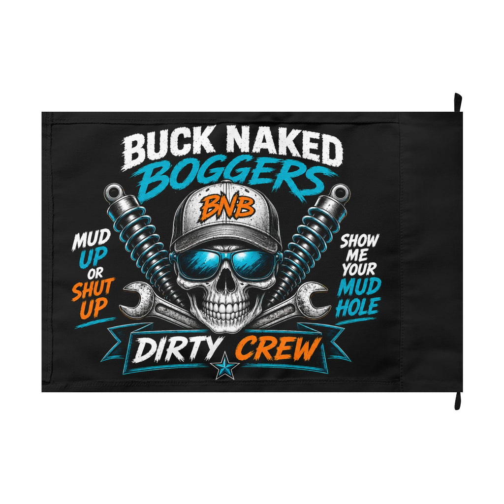 Buck Naked Boggers Double-Sided Flag