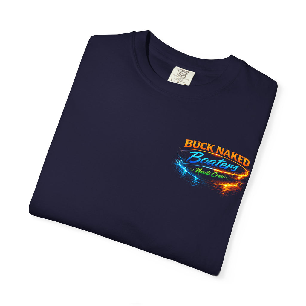 Buck Naked Skull T-Shirt — No Tan Lines Graphic Tee