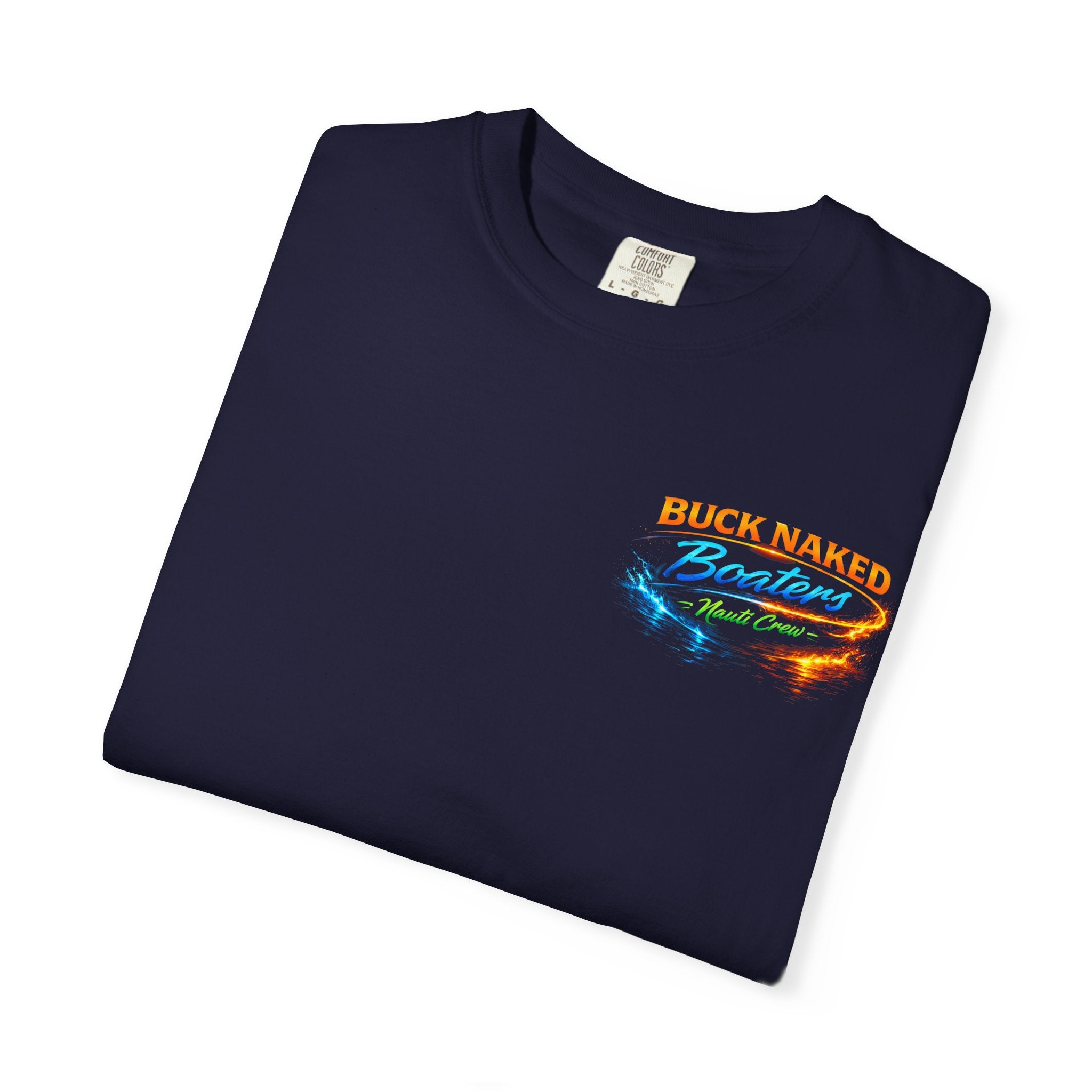 Buck Naked Skull T-Shirt — No Tan Lines Graphic Tee