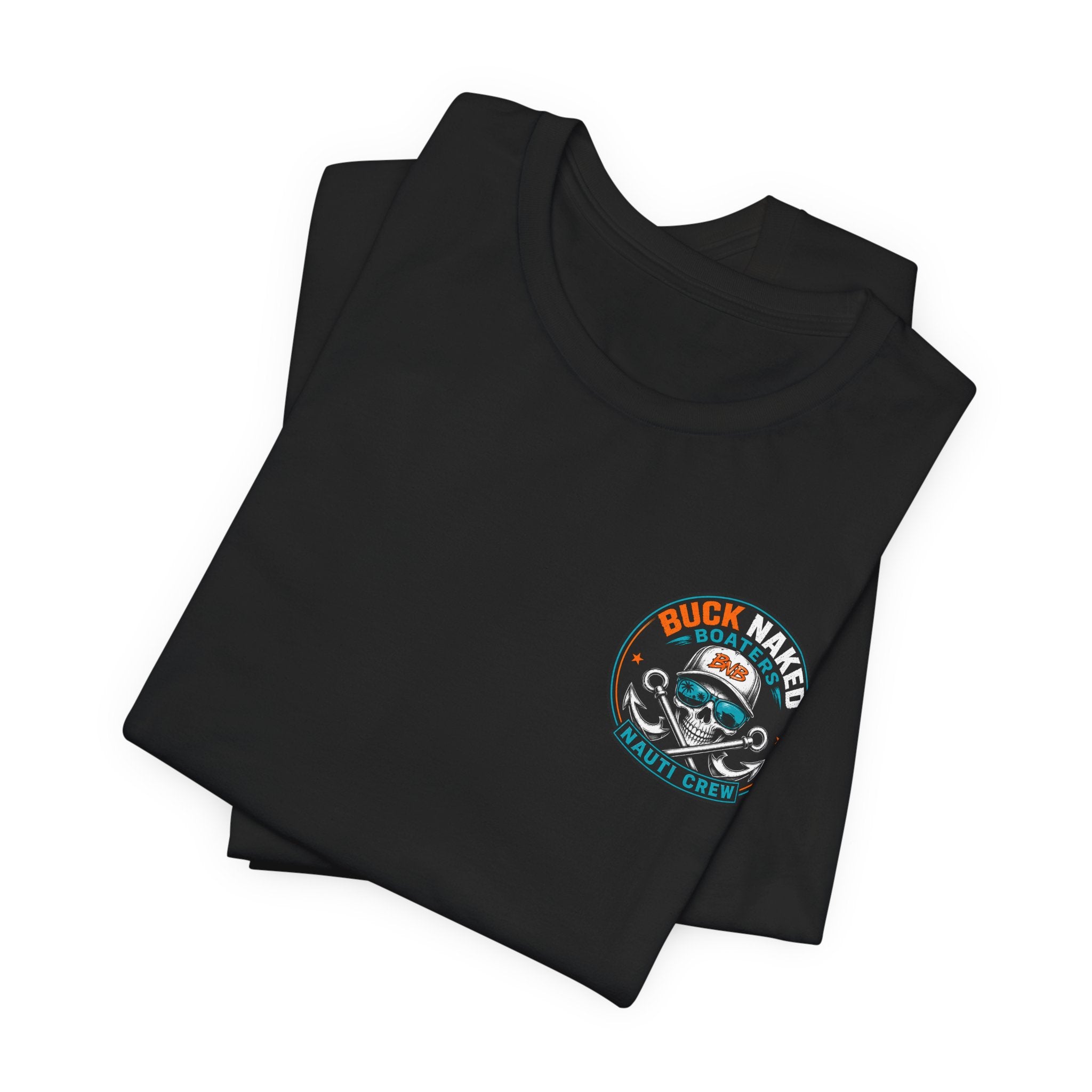 original nauti skull crew Unisex tee