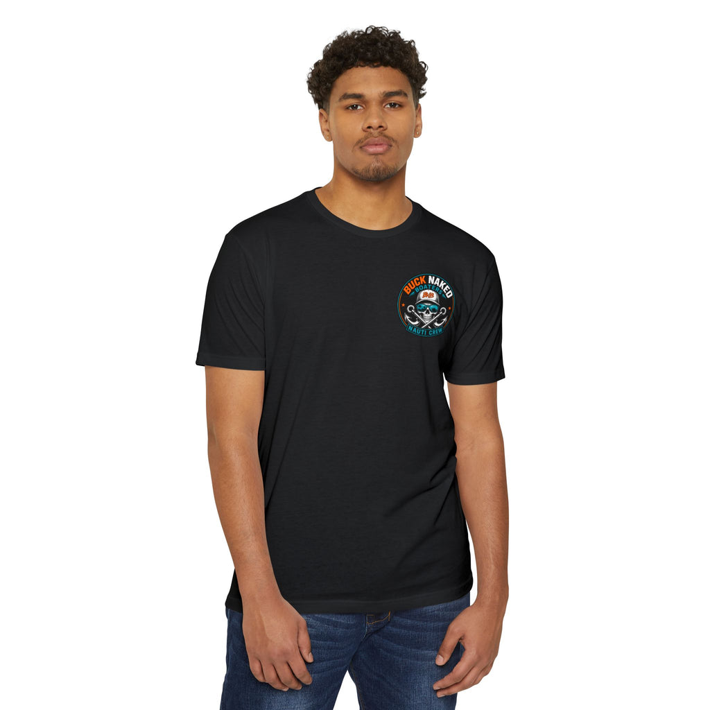 original nauti crew logo Unisex CVC Jersey T-shirt