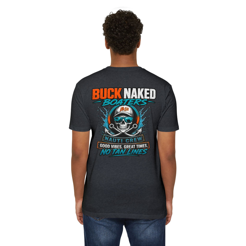 original nauti crew logo Unisex CVC Jersey T-shirt