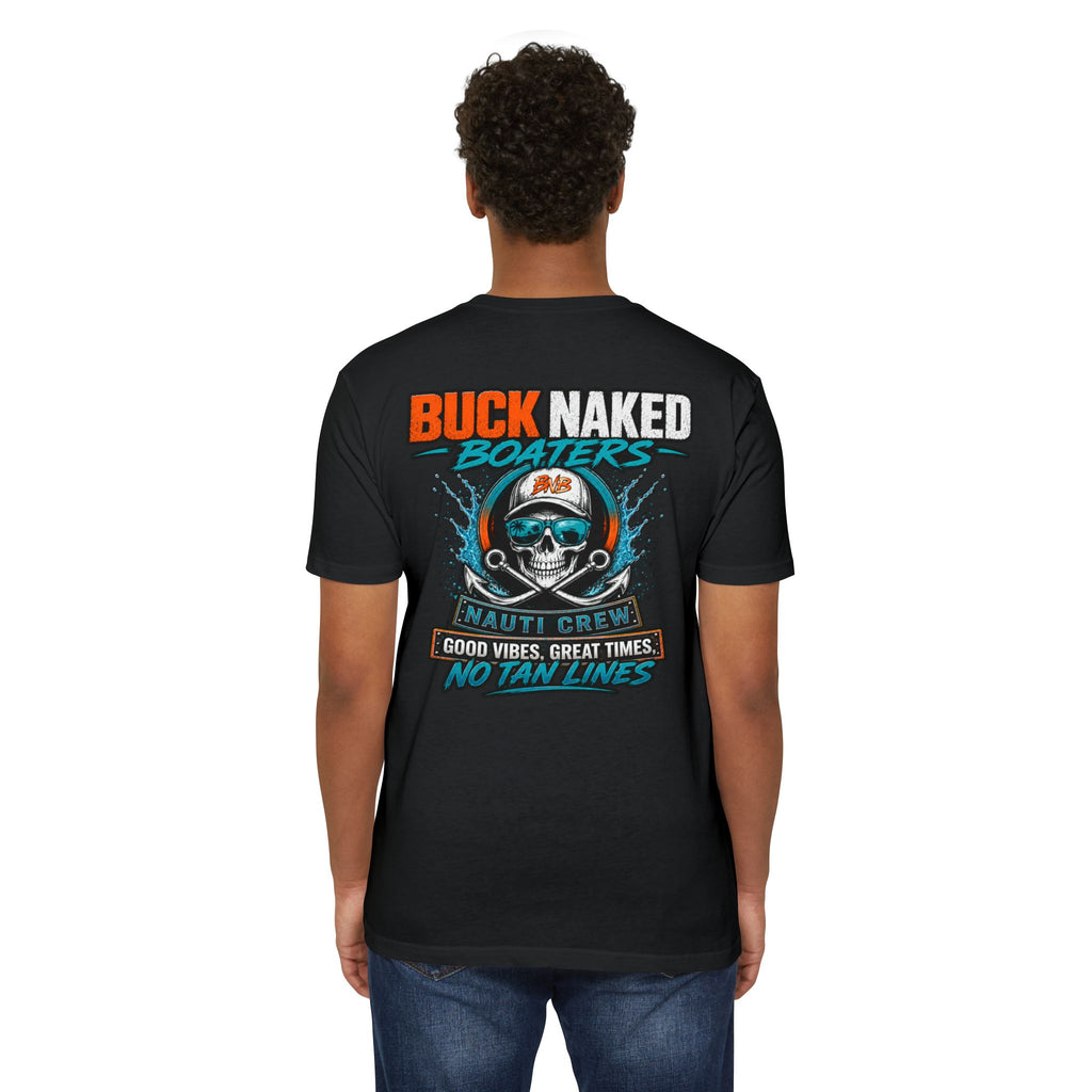 original nauti crew logo Unisex CVC Jersey T-shirt