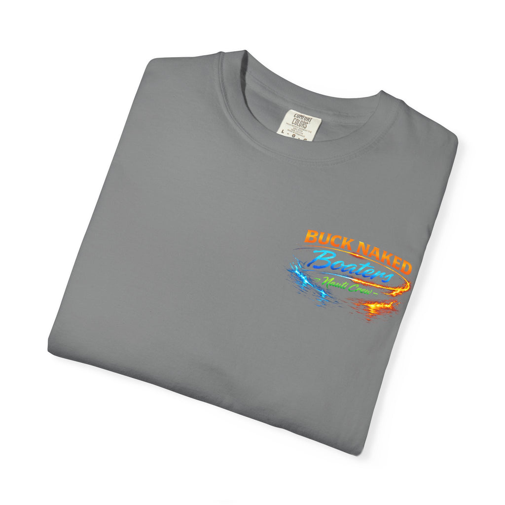 Buck Naked Skull T-Shirt — No Tan Lines Graphic Tee