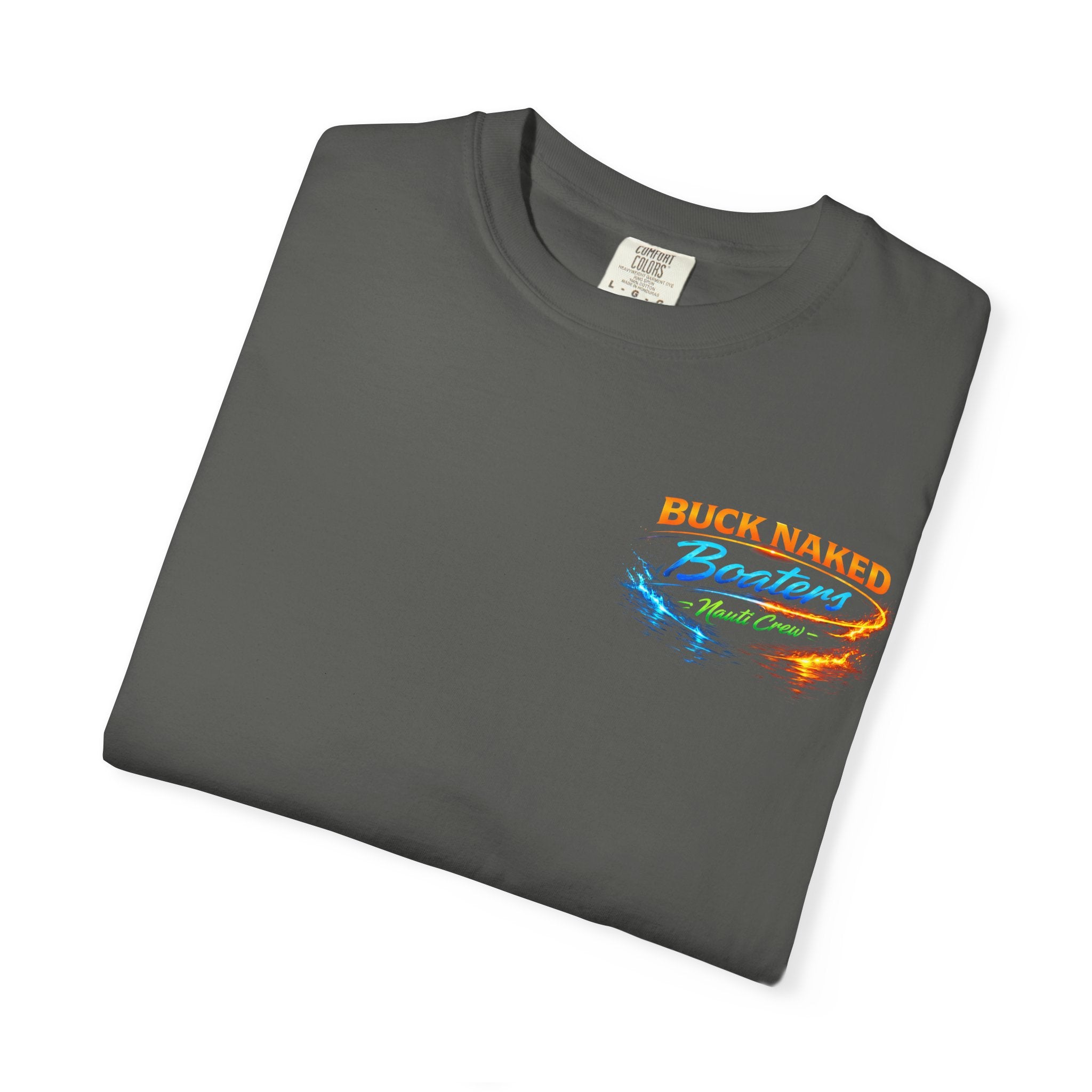 Buck Naked Skull T-Shirt — No Tan Lines Graphic Tee