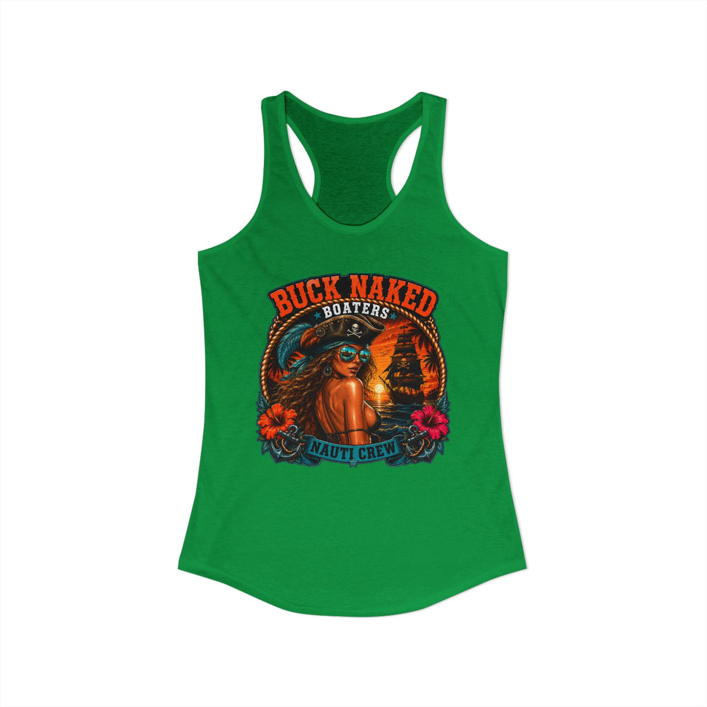 Women's pirate nauti crew Racerback Tank