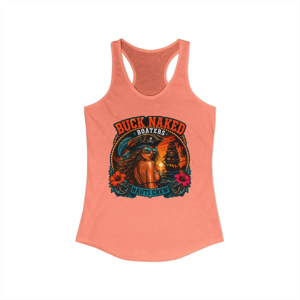 Women's pirate nauti crew Racerback Tank