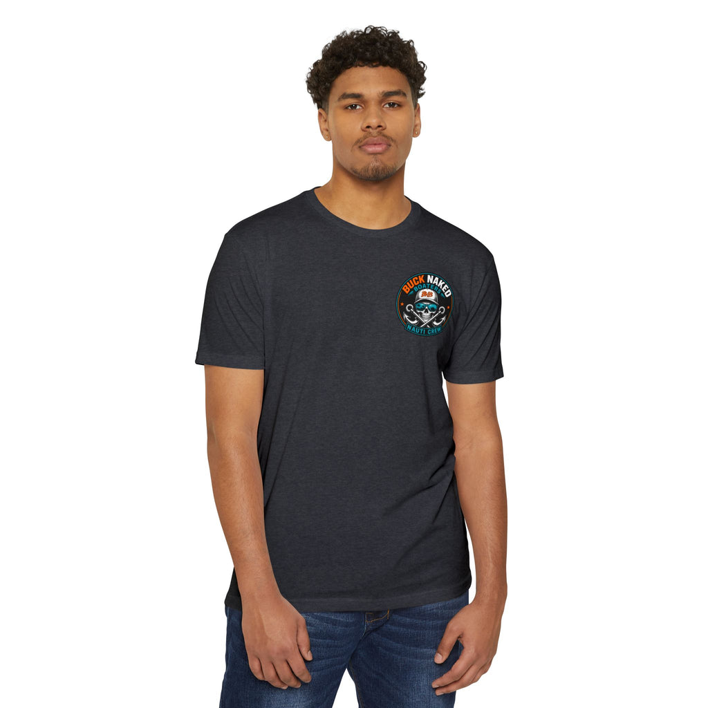 original nauti crew logo Unisex CVC Jersey T-shirt