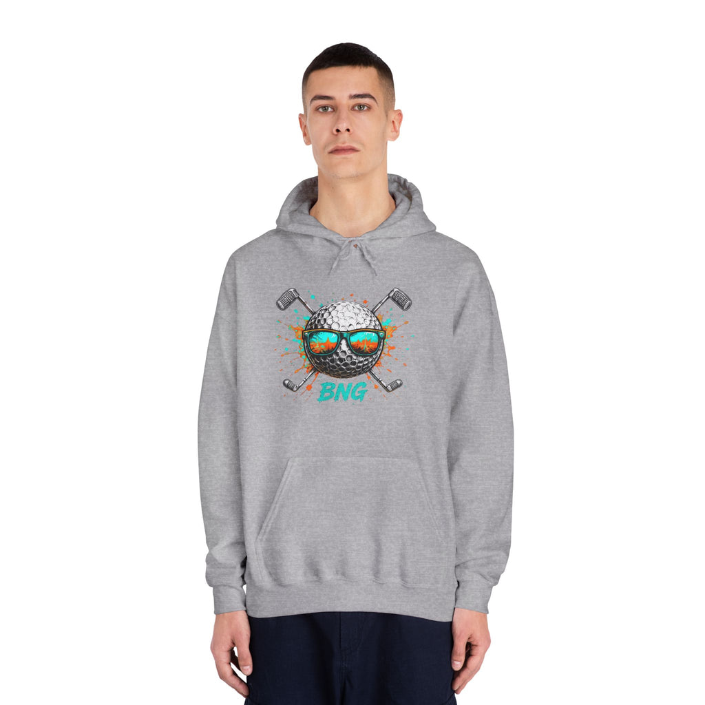 Unisex DryBlend® Buck Naked Golfers Hooded Sweatshirt