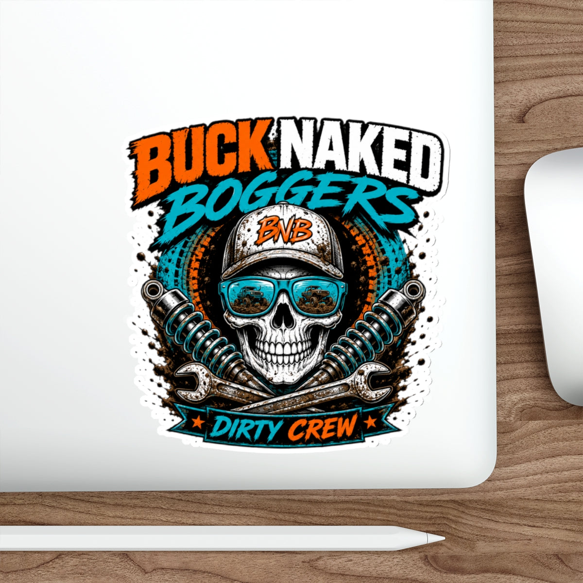 Buck Naked Boggers decal
