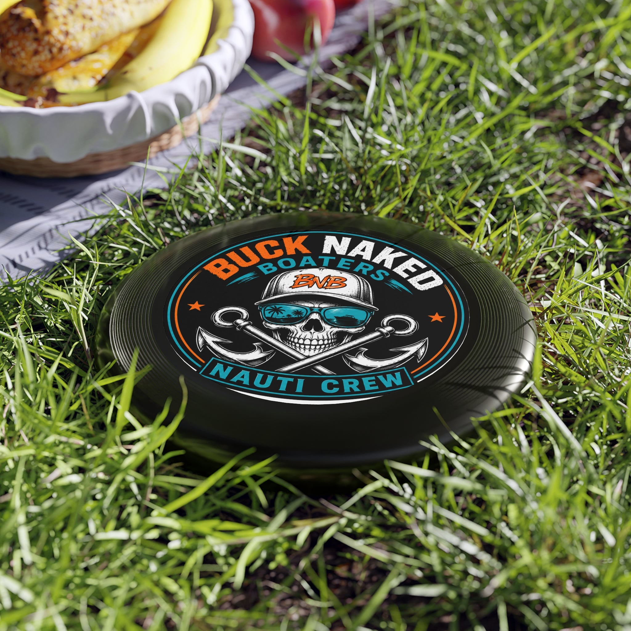 Wham-O nauti crew Frisbee