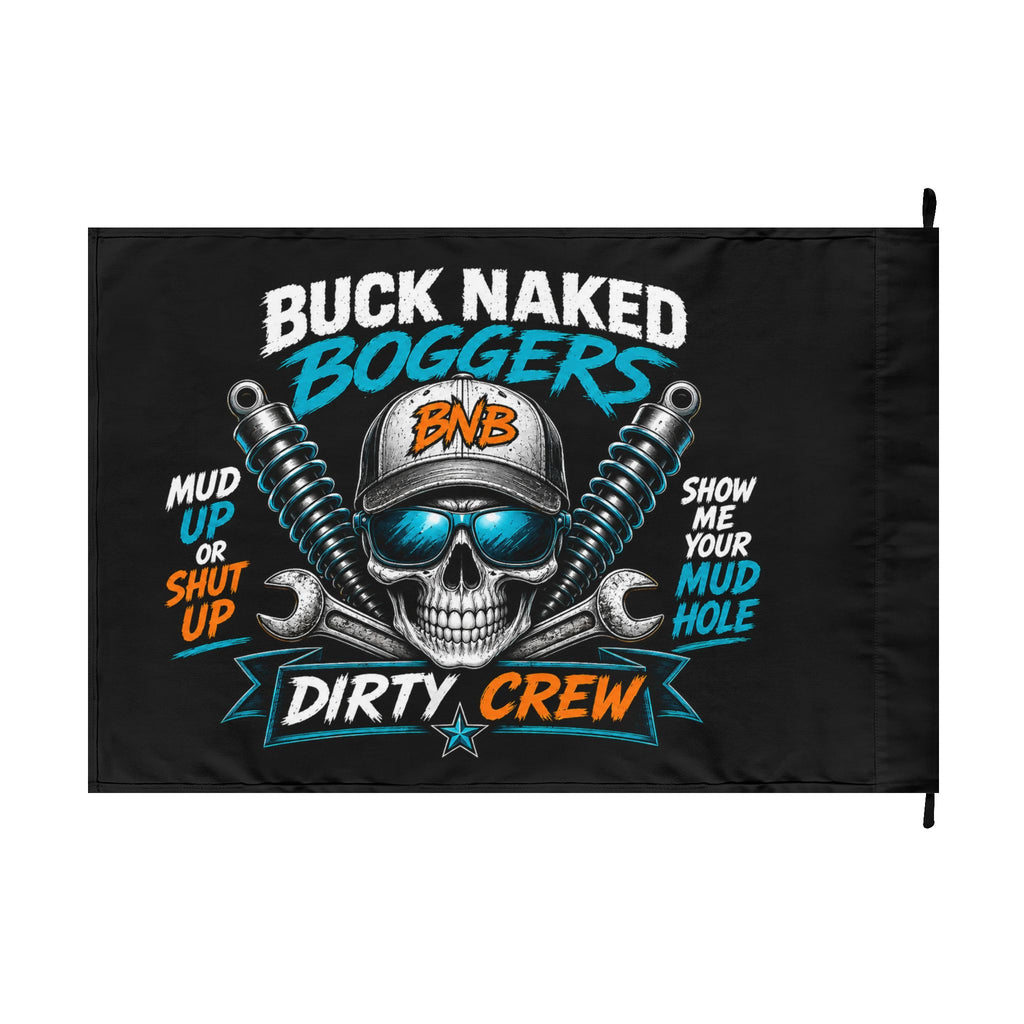 Buck Naked Boggers Double-Sided Flag