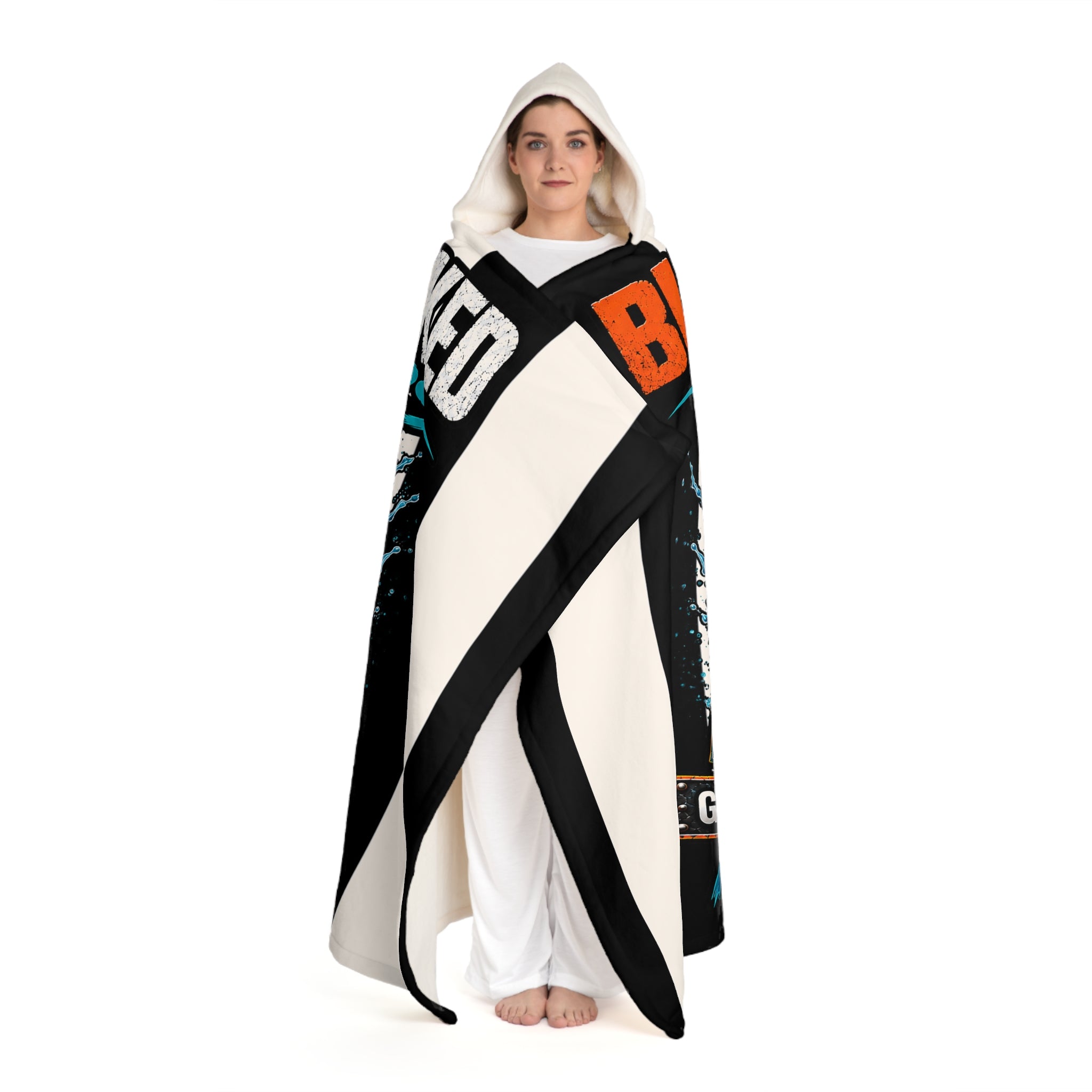Hooded nauti crew Fleece Blanket
