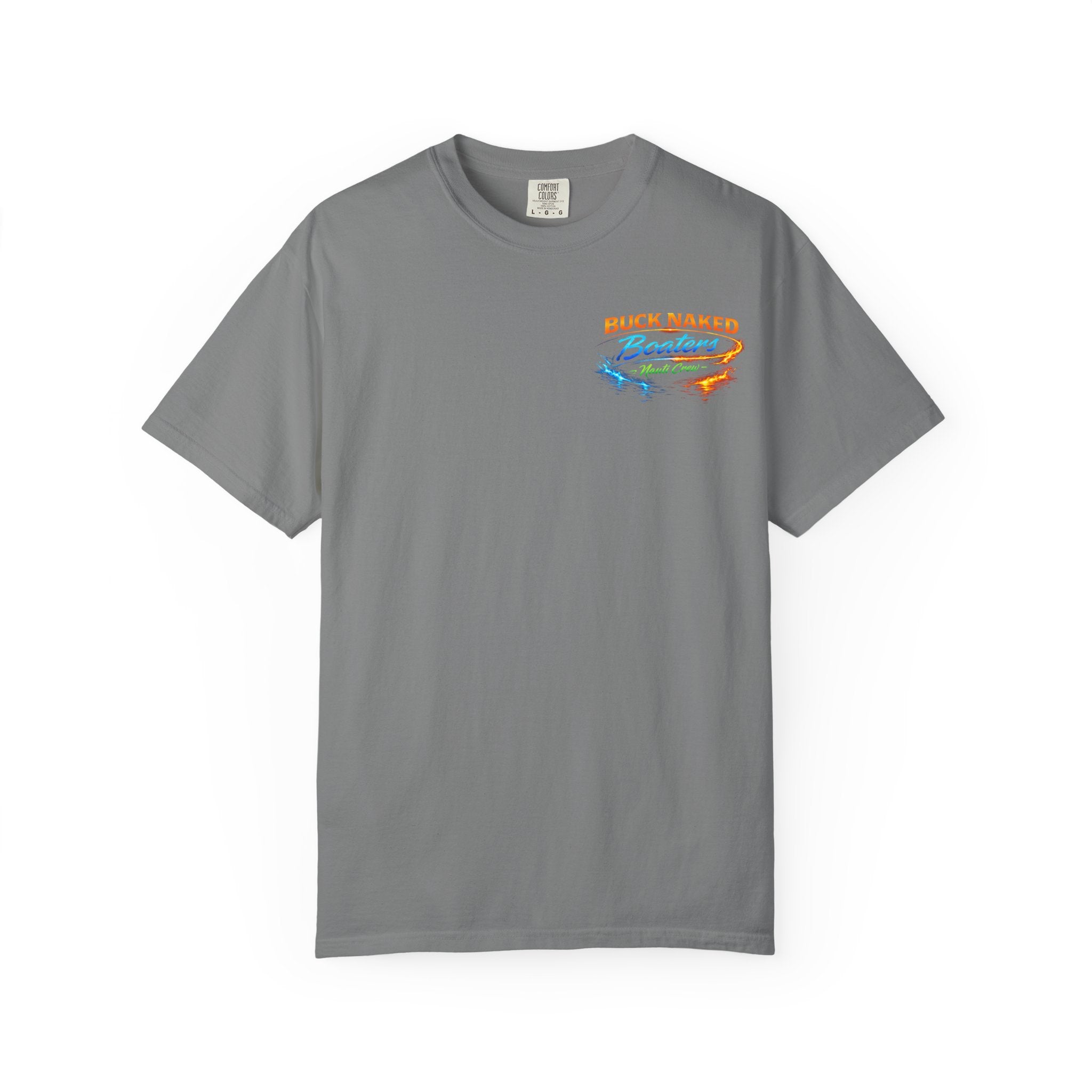 Buck Naked Skull T-Shirt — No Tan Lines Graphic Tee