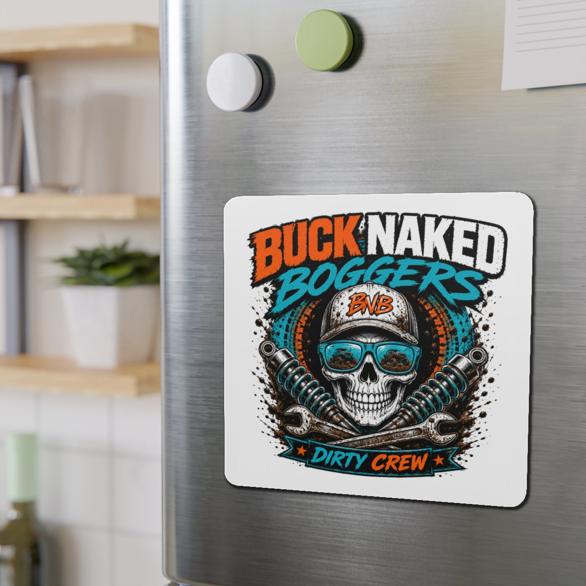 bogger Die-Cut Magnets