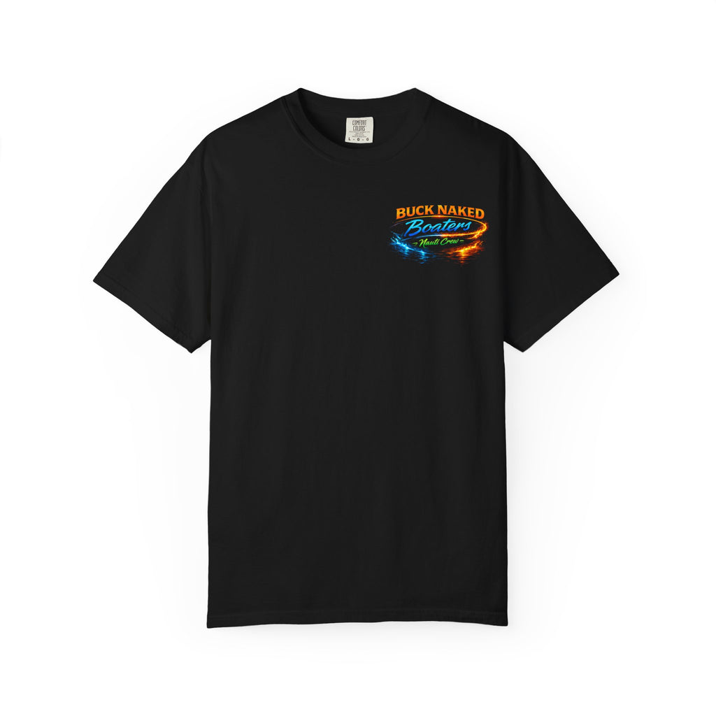 Buck Naked Skull T-Shirt — No Tan Lines Graphic Tee