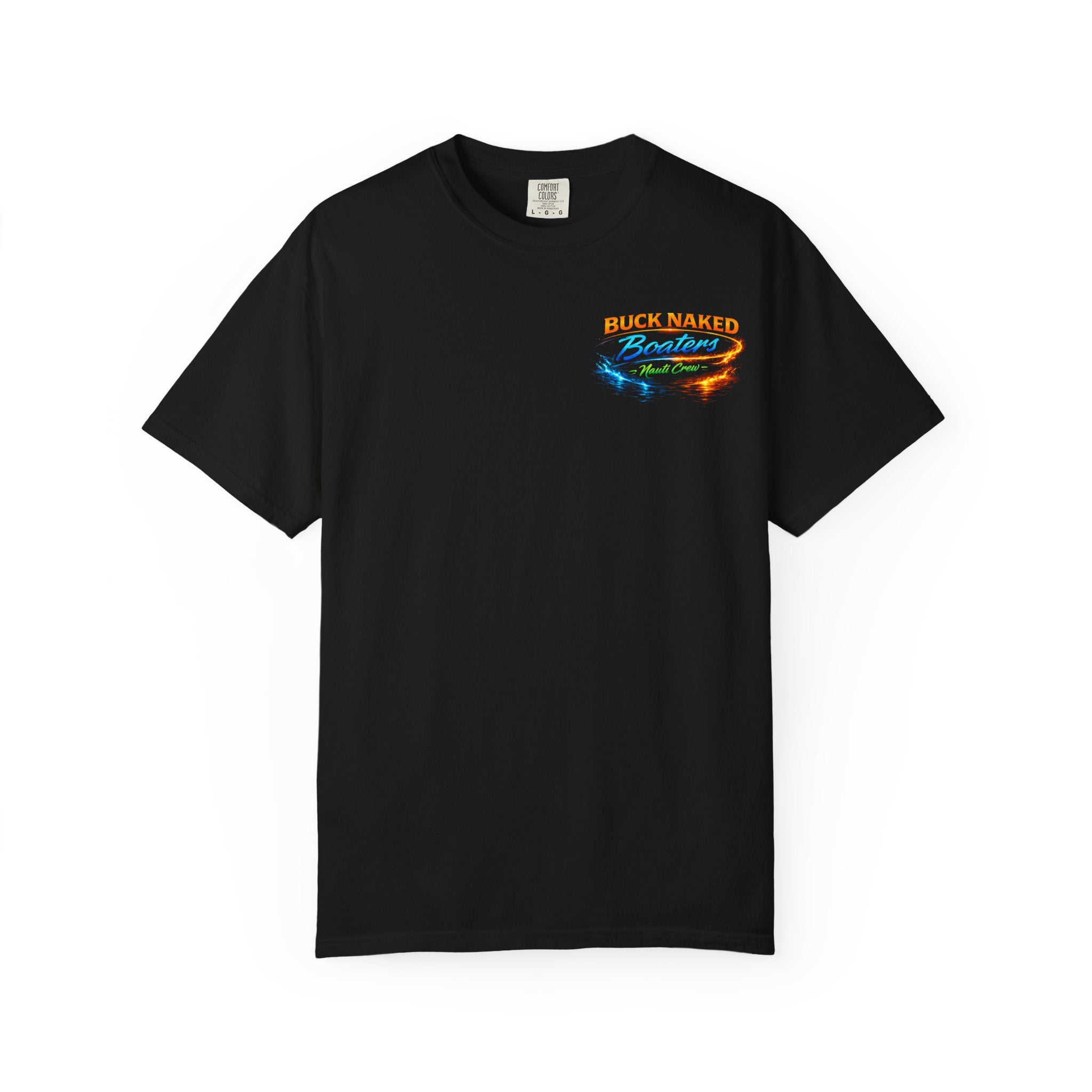 Buck Naked Skull T-Shirt — No Tan Lines Graphic Tee