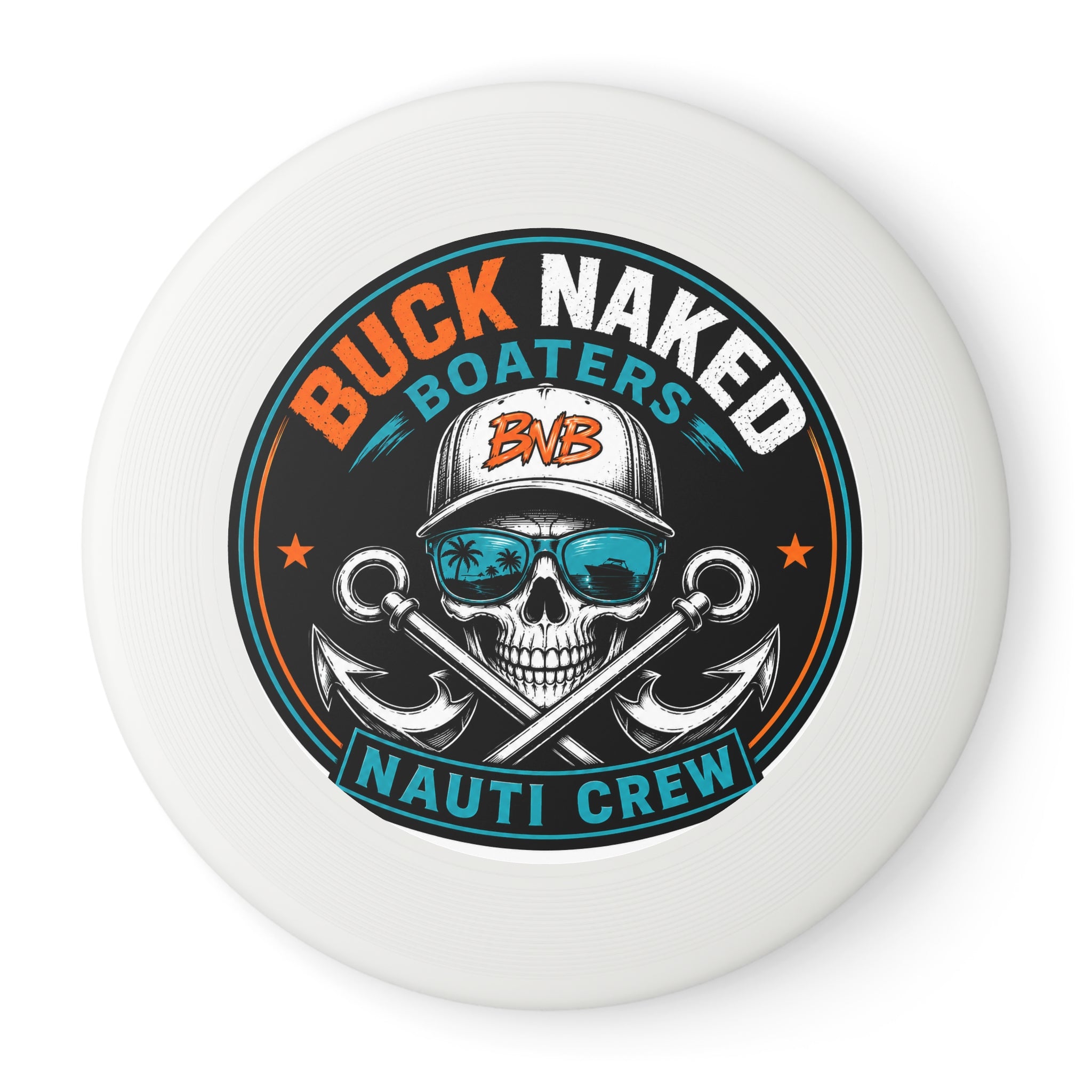 Wham-O nauti crew Frisbee