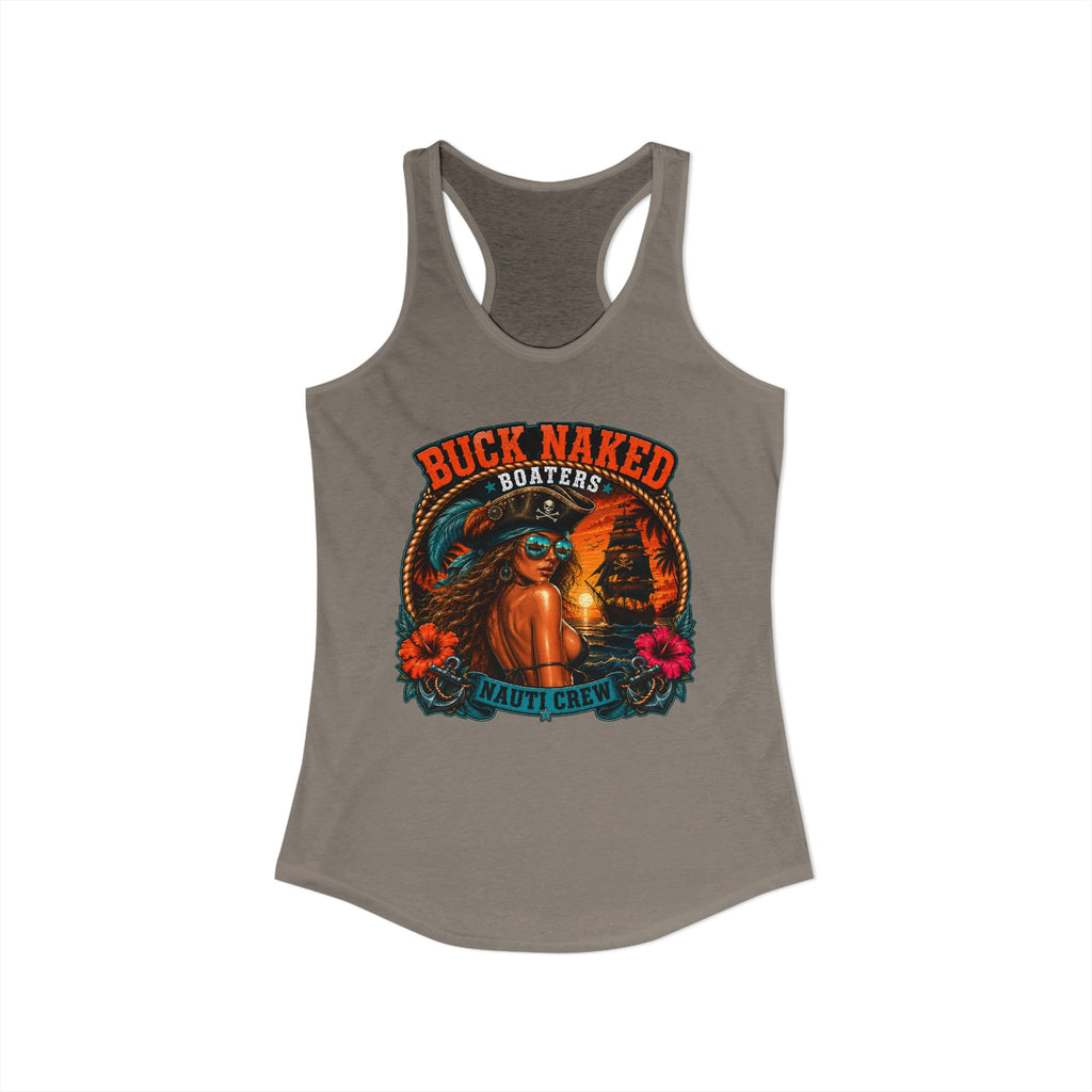 Women's pirate nauti crew Racerback Tank