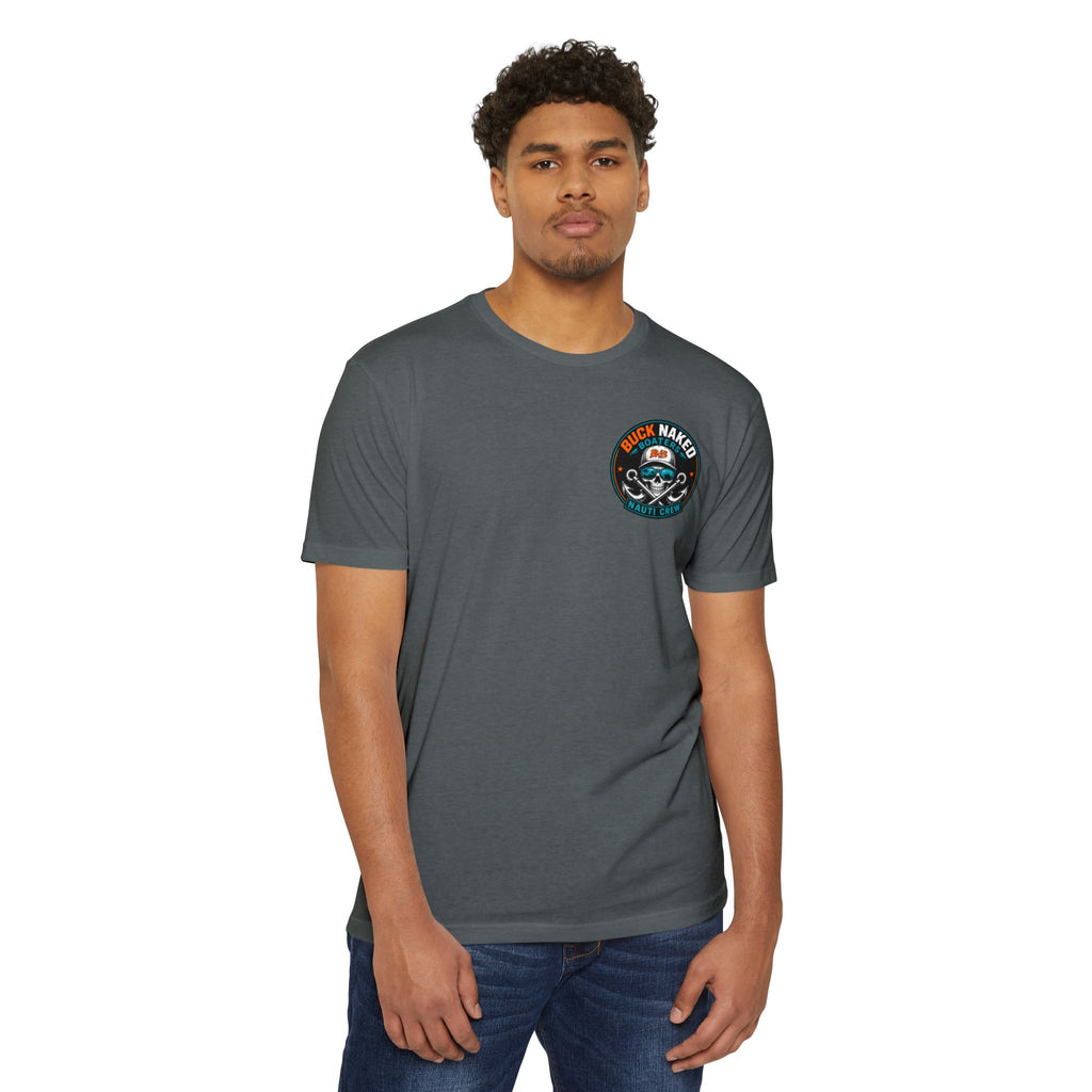 original nauti crew logo Unisex CVC Jersey T-shirt