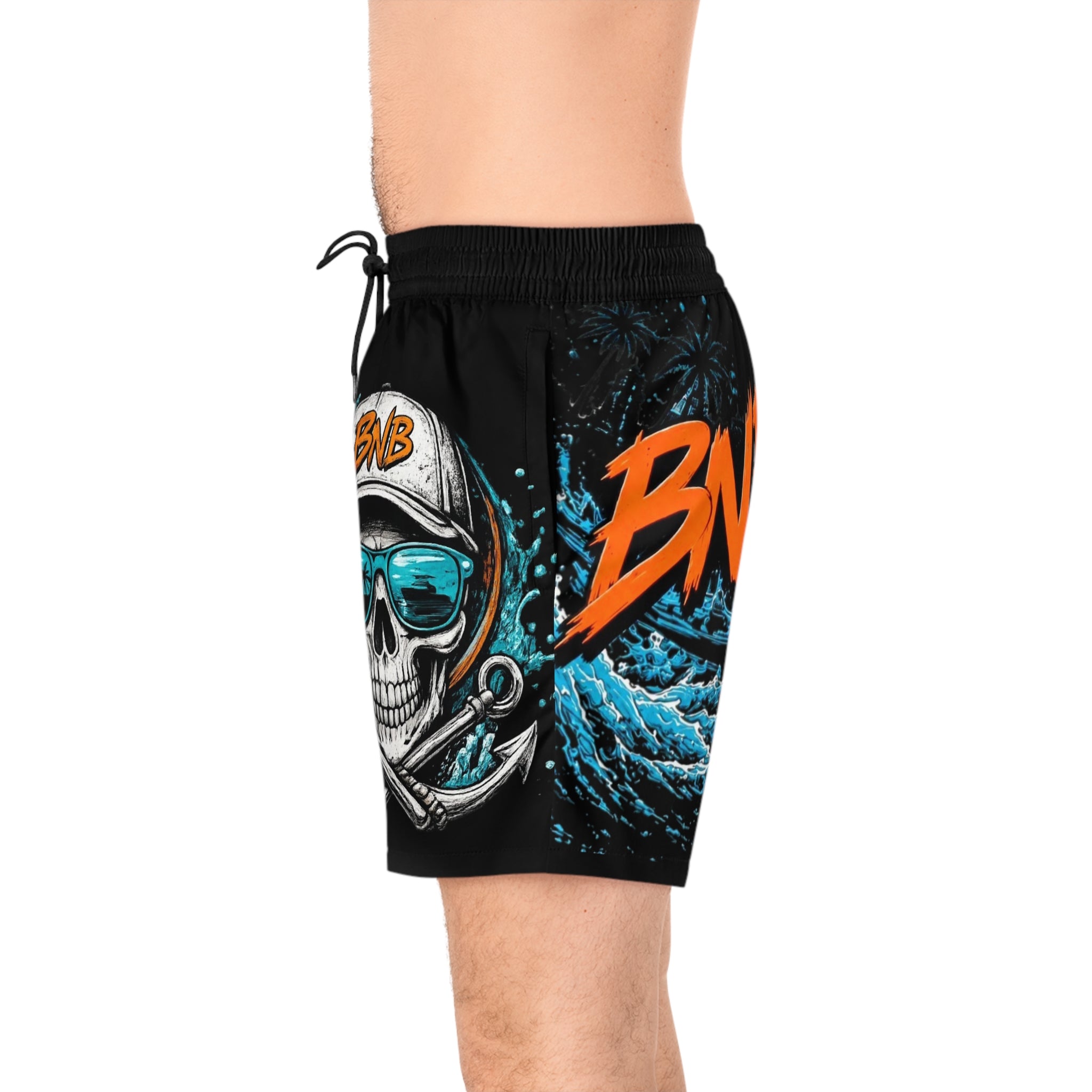 Men's Mid-Length Swim Shorts (AOP)
