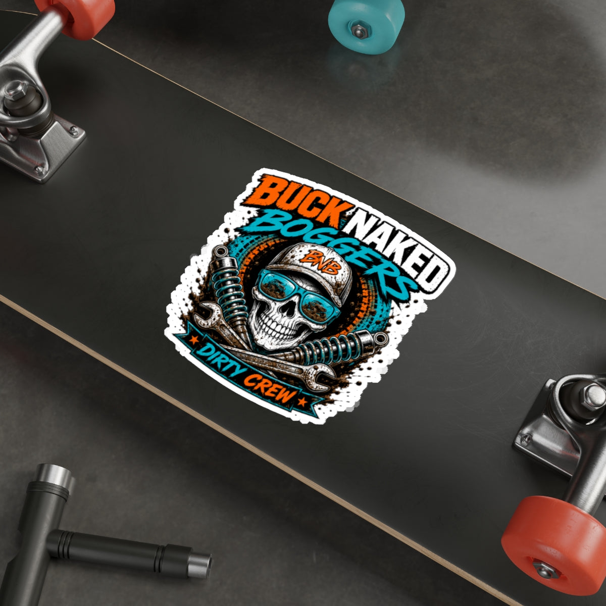 Buck Naked Boggers decal