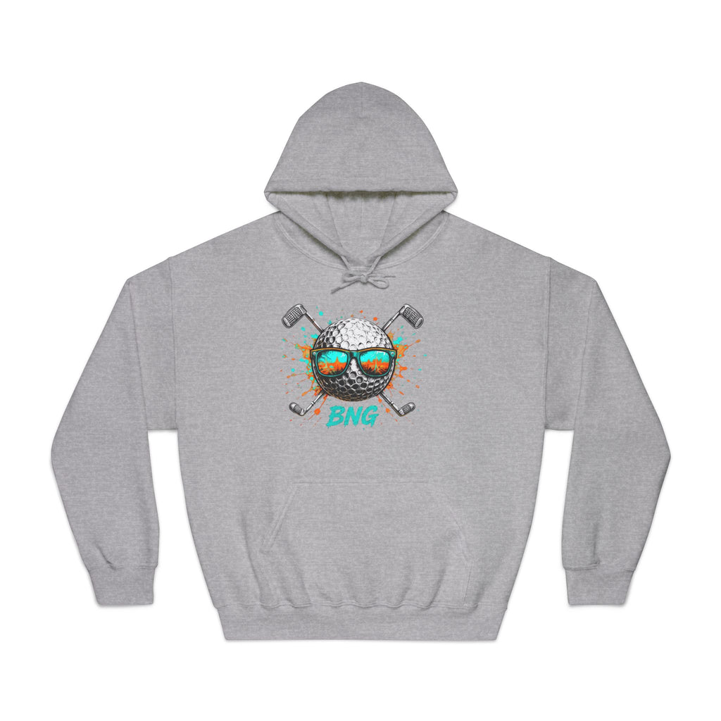 Unisex DryBlend® Buck Naked Golfers Hooded Sweatshirt