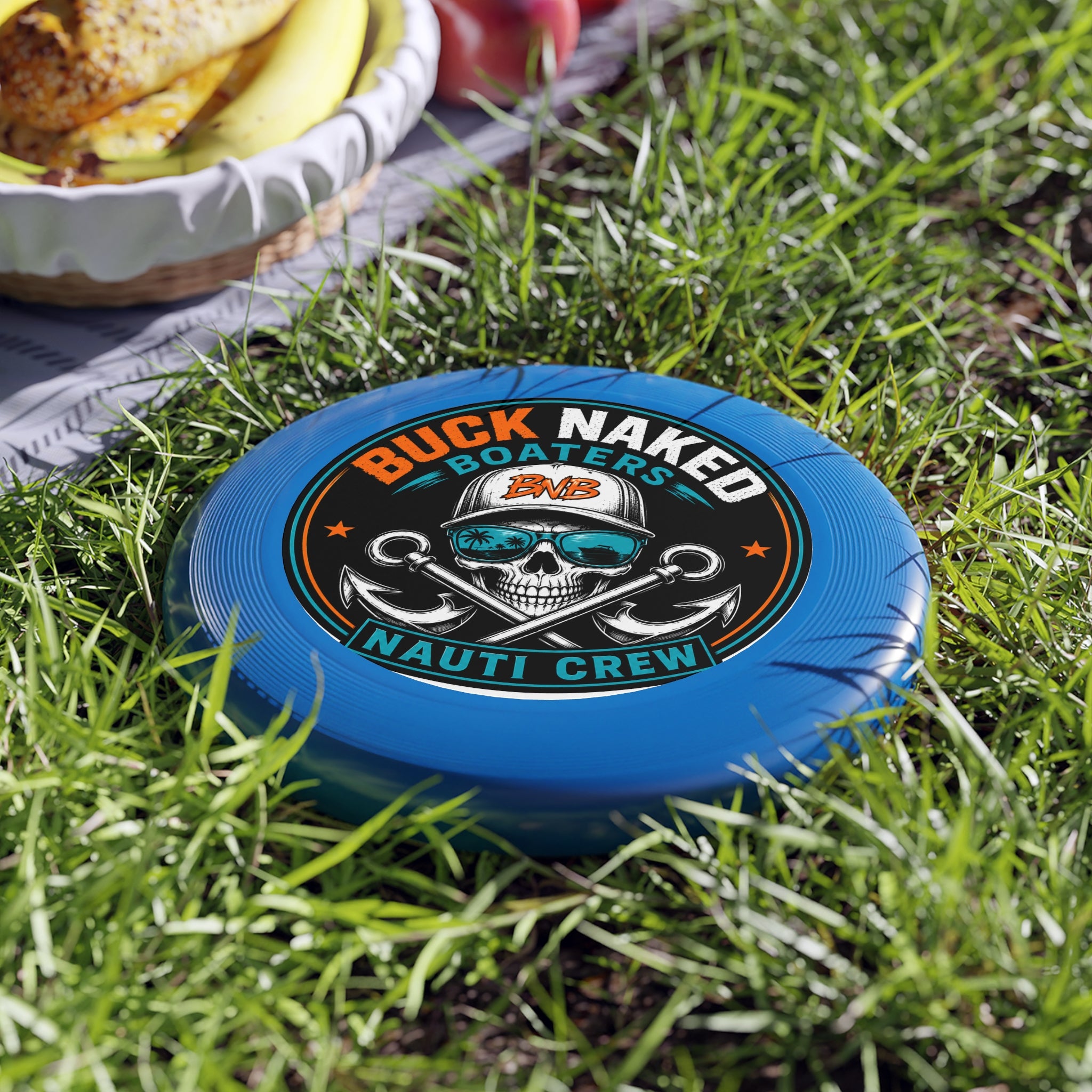 Wham-O nauti crew Frisbee