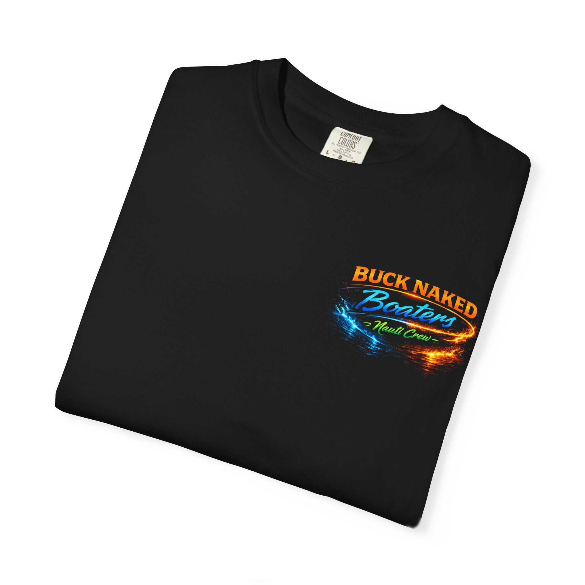 Buck Naked Skull T-Shirt — No Tan Lines Graphic Tee