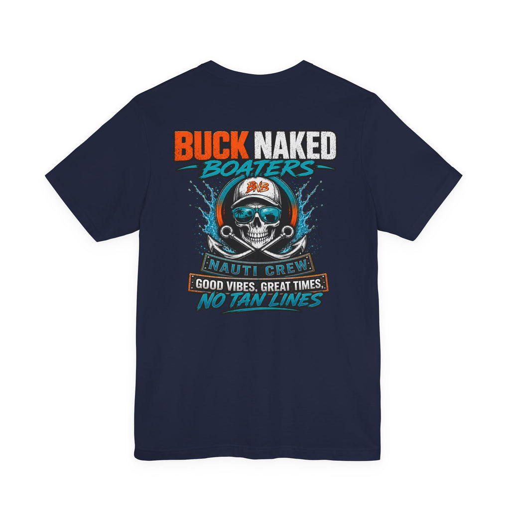 original nauti skull crew Unisex tee